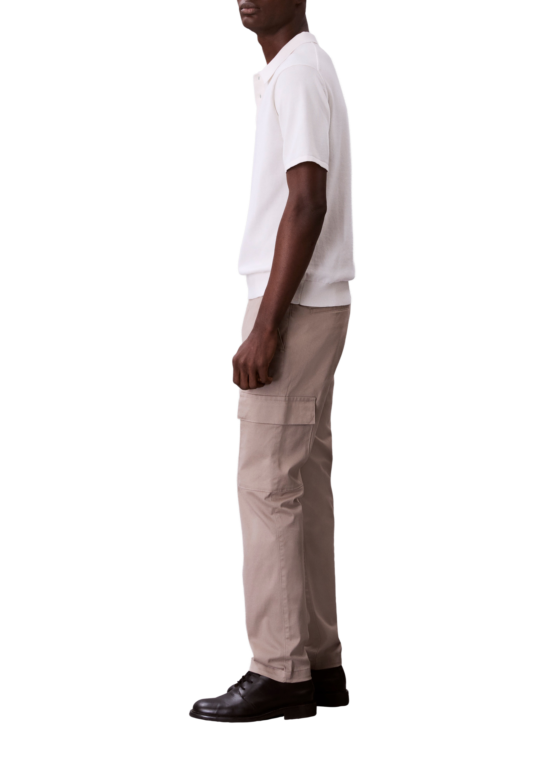 Cotton chino trousers CALVIN KLEIN Khaki