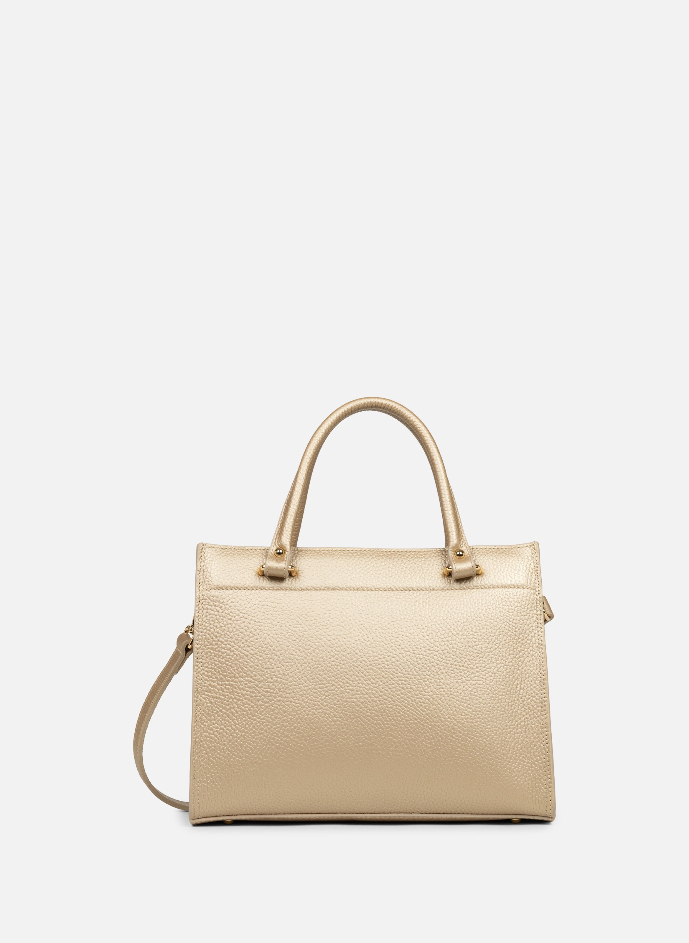M handbag - Foulonné Double LANCASTER Golden