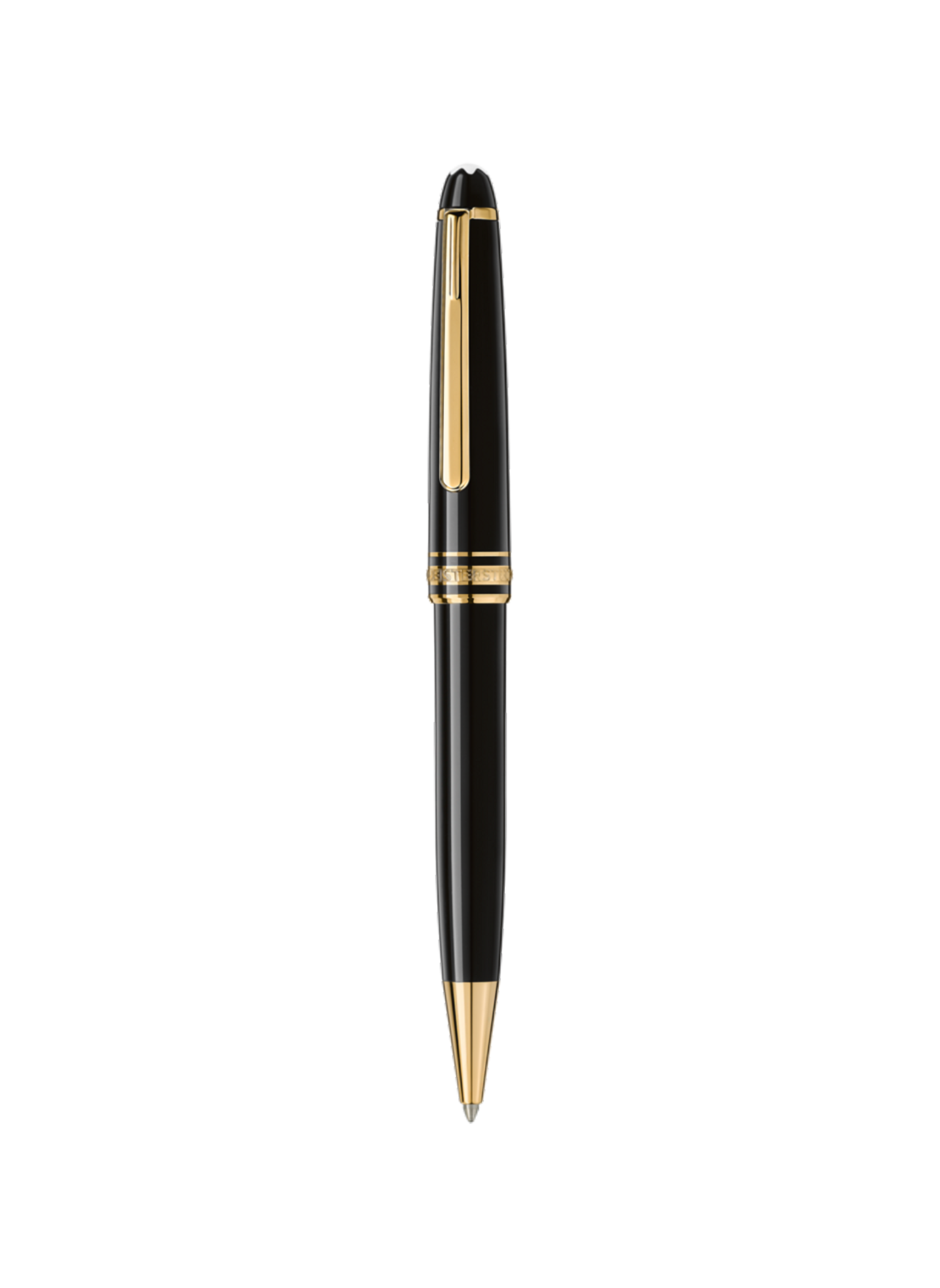 Resin ballpoint pen MONTBLANC Black
