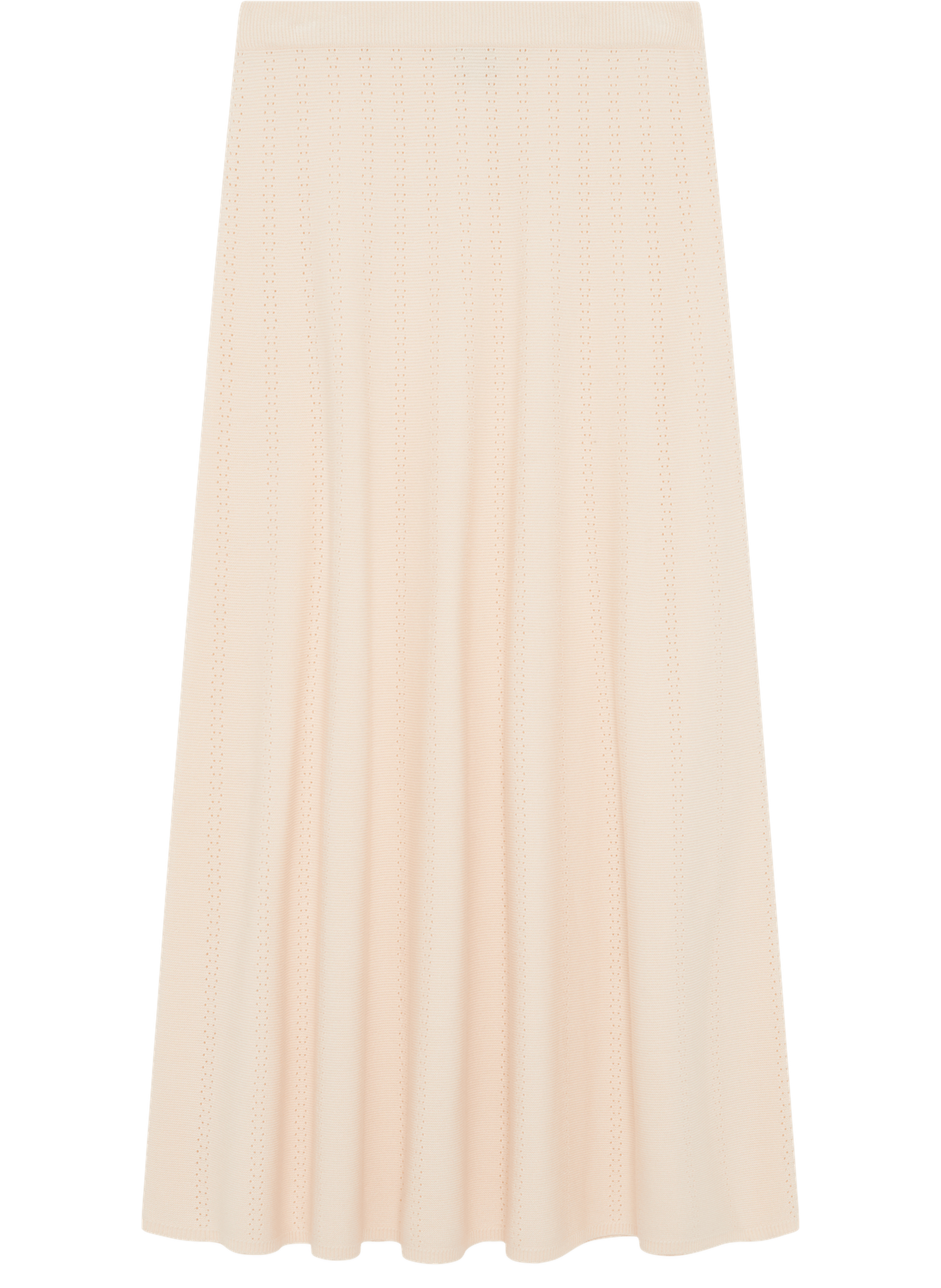 Jupe midi en maille - nalia PABLO Beige