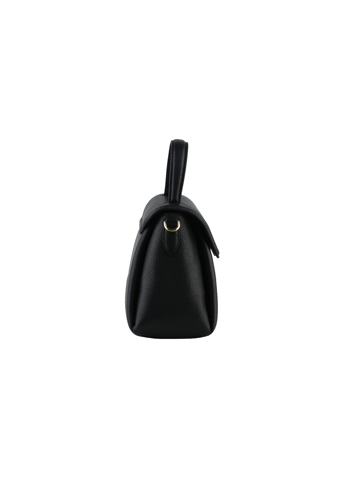 Carat | Sac porté épaule en cuir de vachette Noir