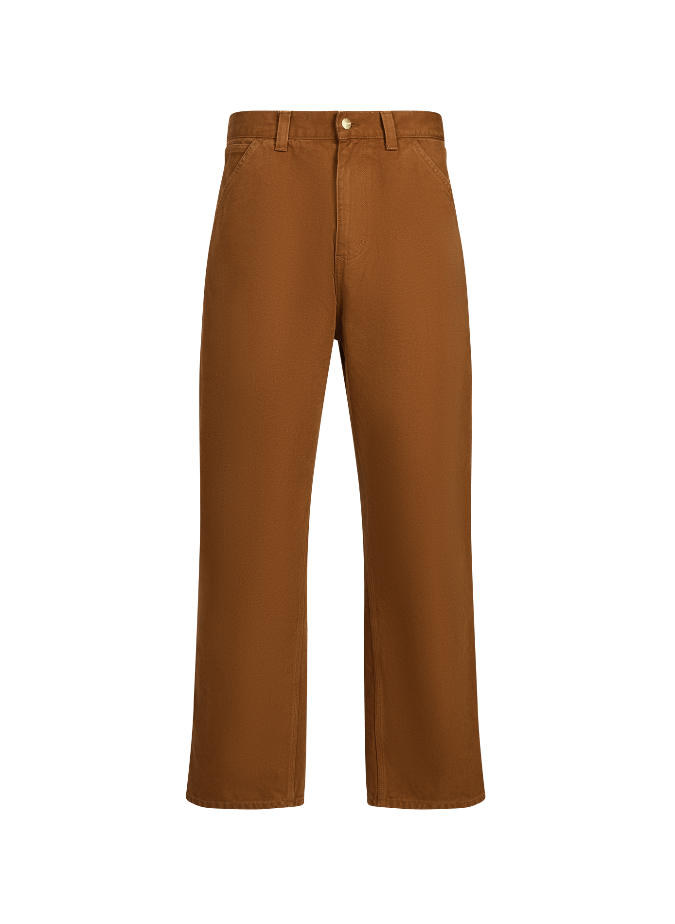 Straight and wide leg pants CARHARTT WIP Brown