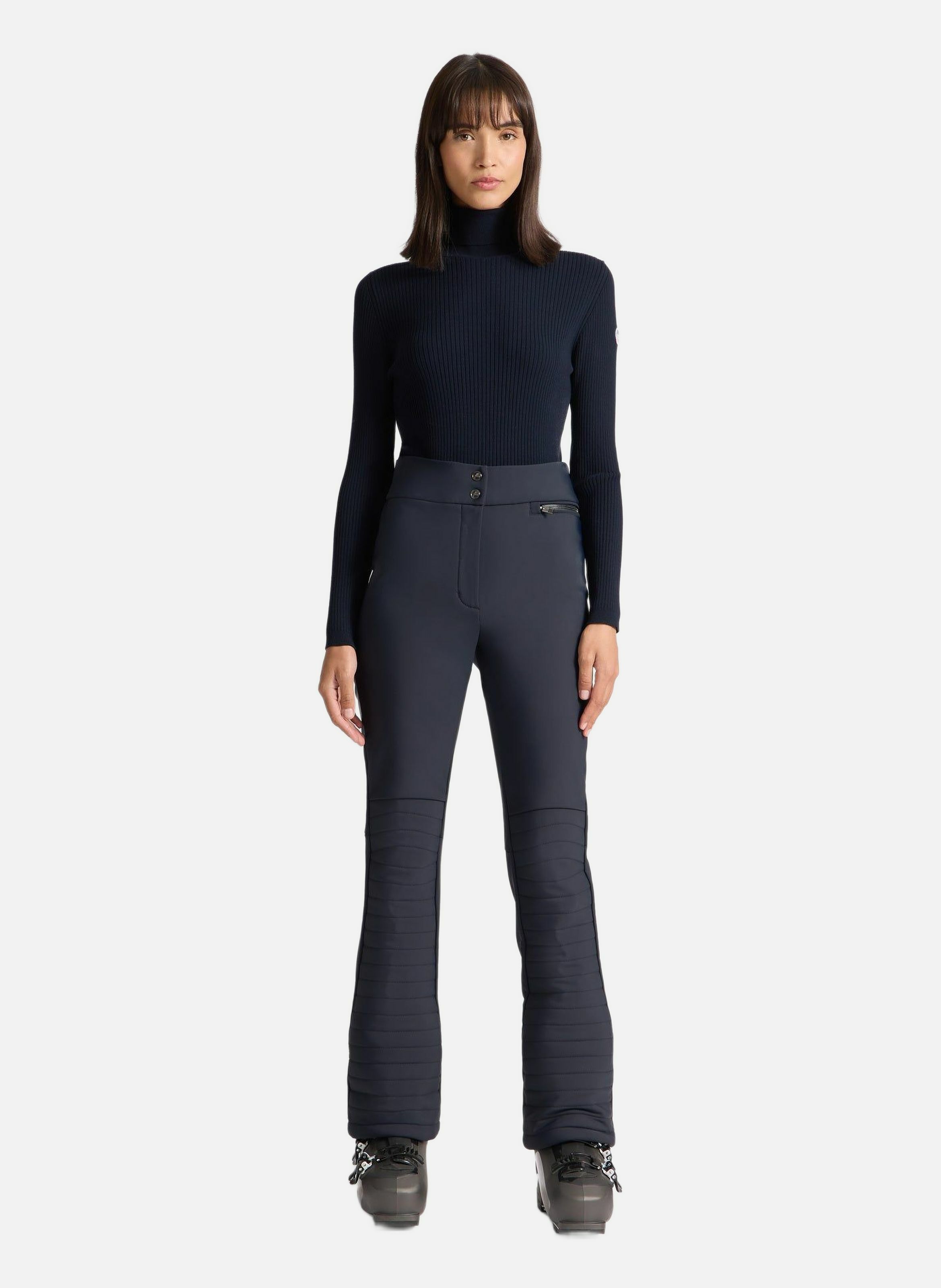 Pull ancelle col roulé coupe regular FUSALP Bleu