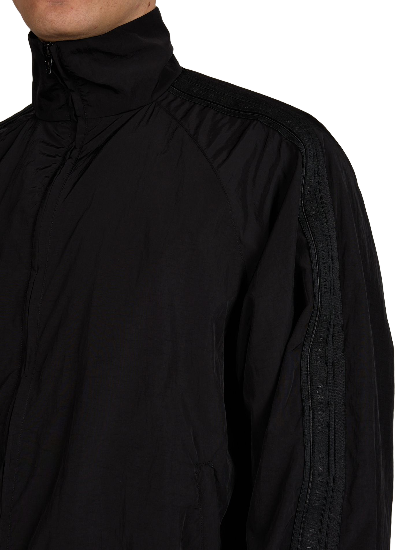 Zippered high-neck jacket ALAINPAUL Black