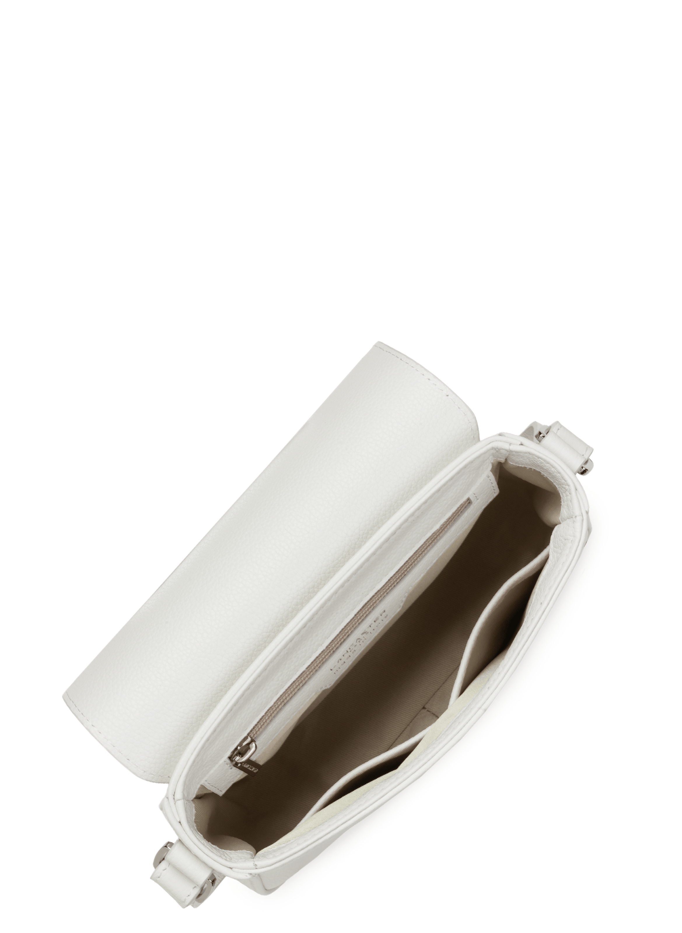 Crossbody bag - milano bao LANCASTER White