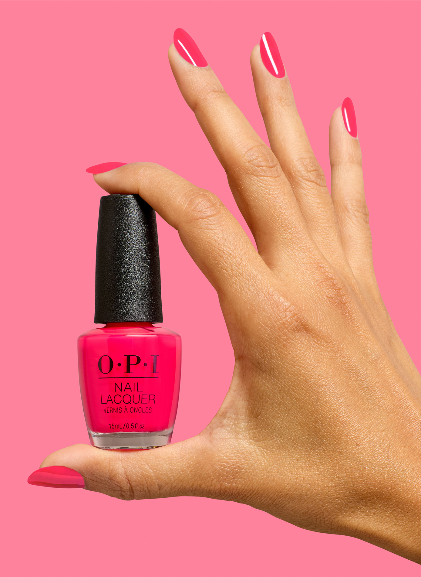 Nail Lacquer - Bright Where I Belong! OPI Rose moyen