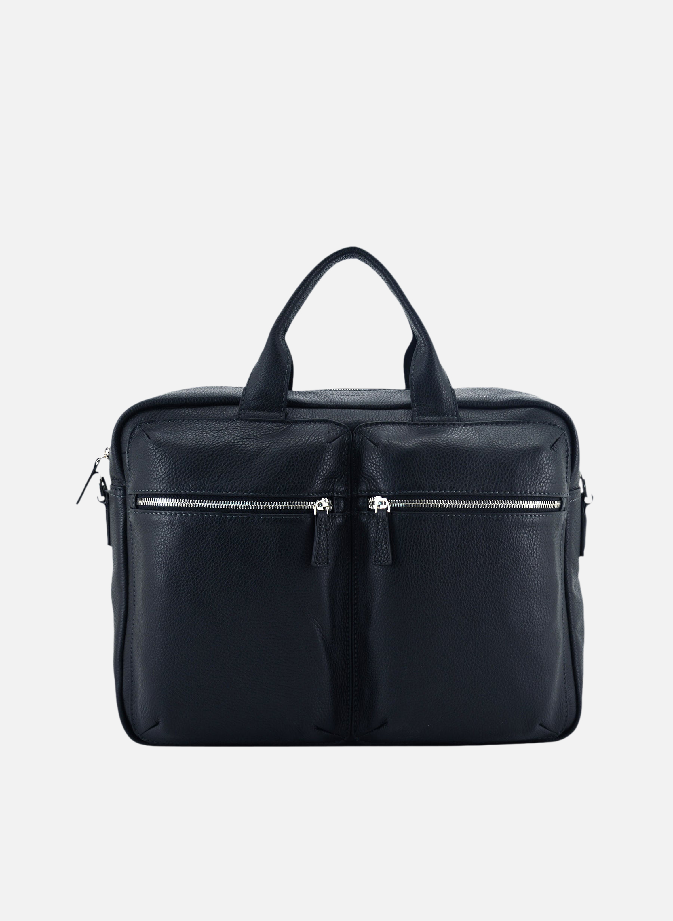 Corso | sac besace en cuir de vachette POURCHET Bleu