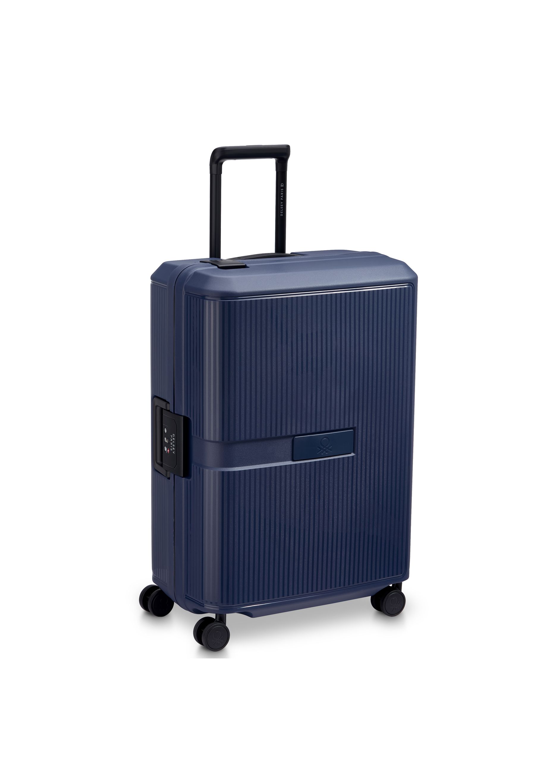 Valise soute rigide taille l - color block hardside DELSEY PARIS Bleu