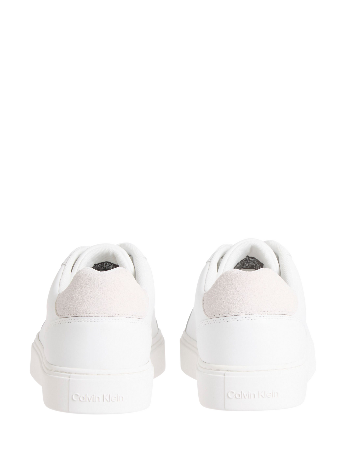 Smooth leather sneakers CALVIN KLEIN White