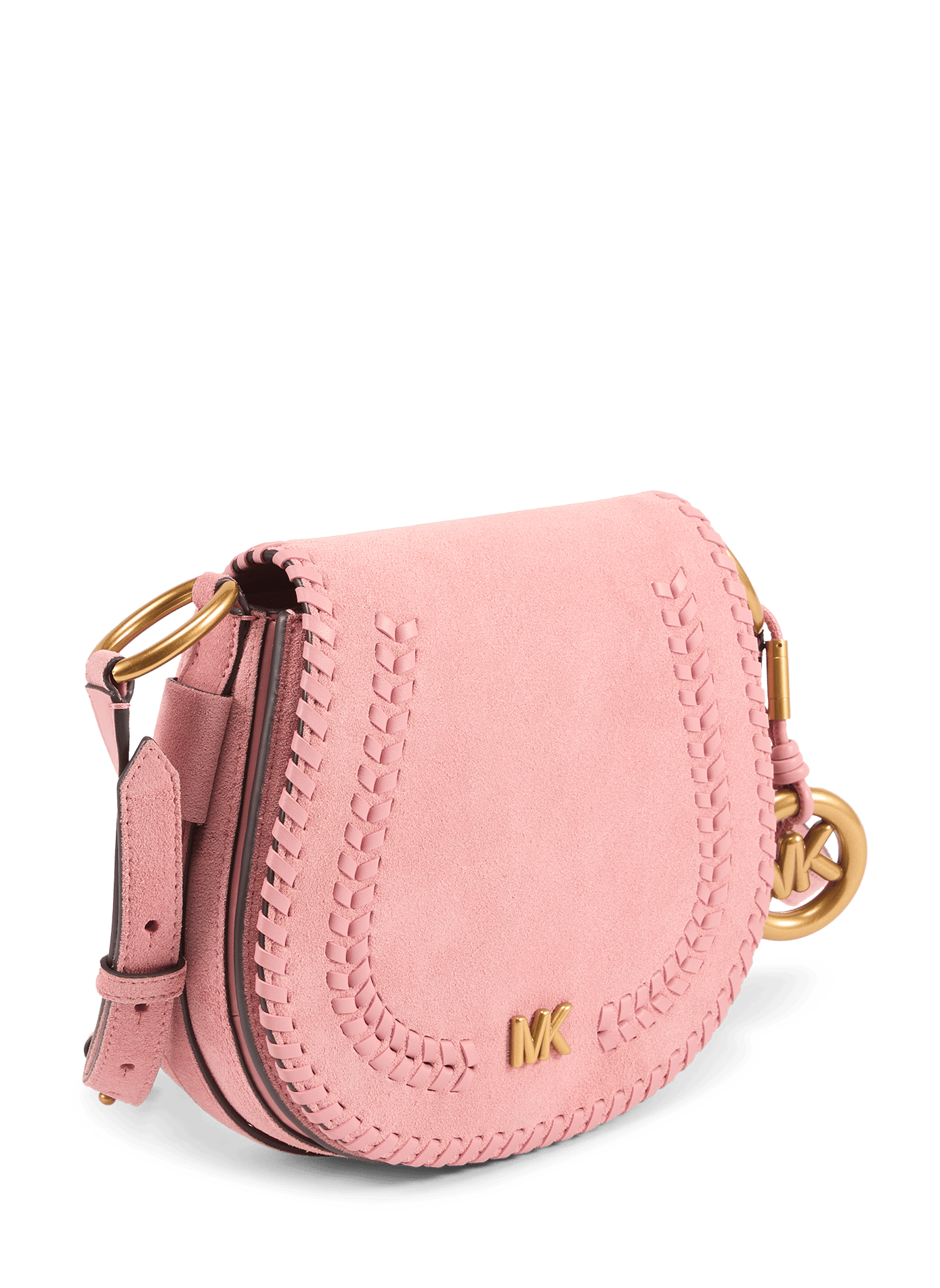 Sacoche Josie M en daim MICHAEL KORS Rose