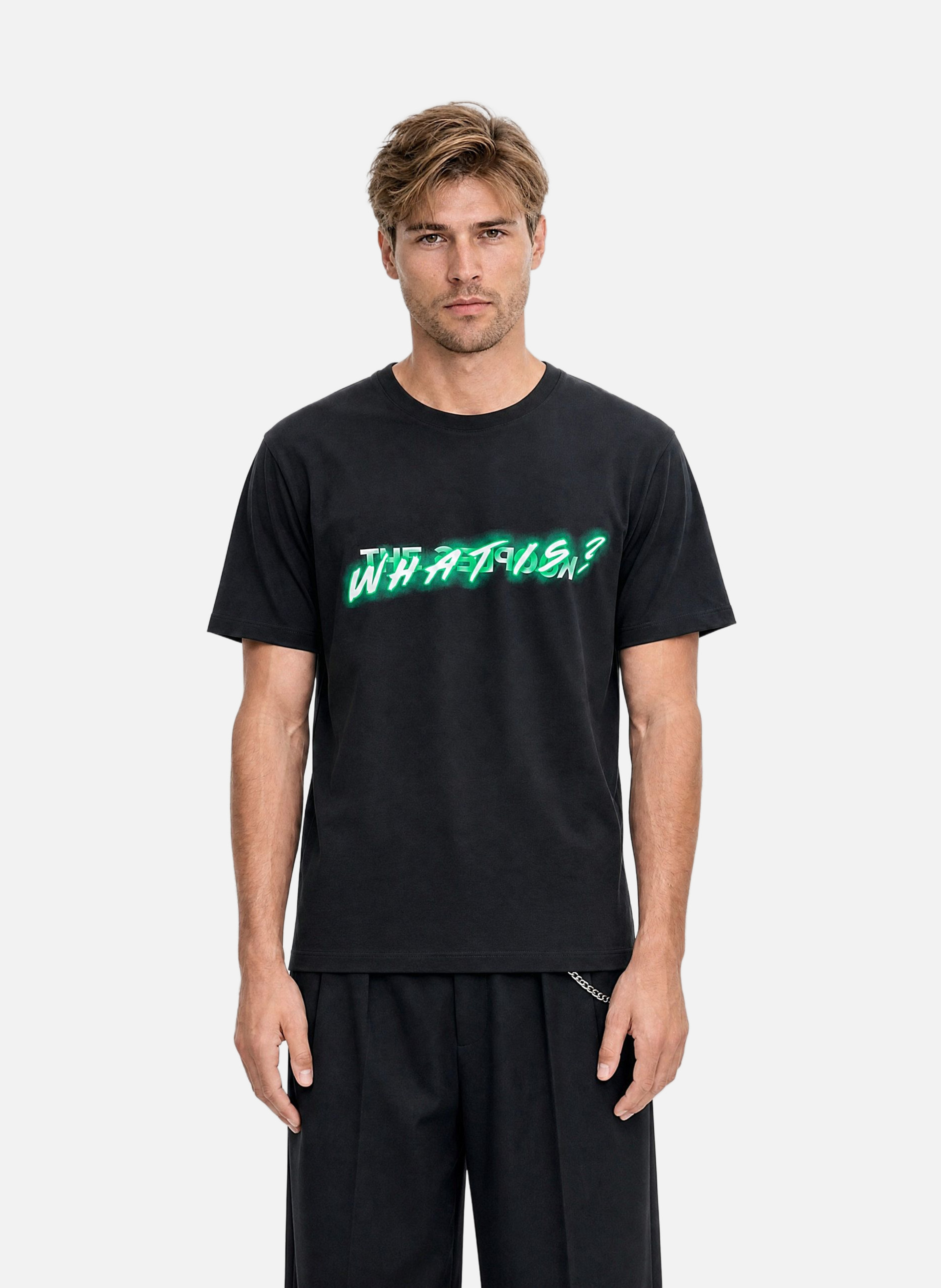 T-shirt what is fluo THE KOOPLES Noir