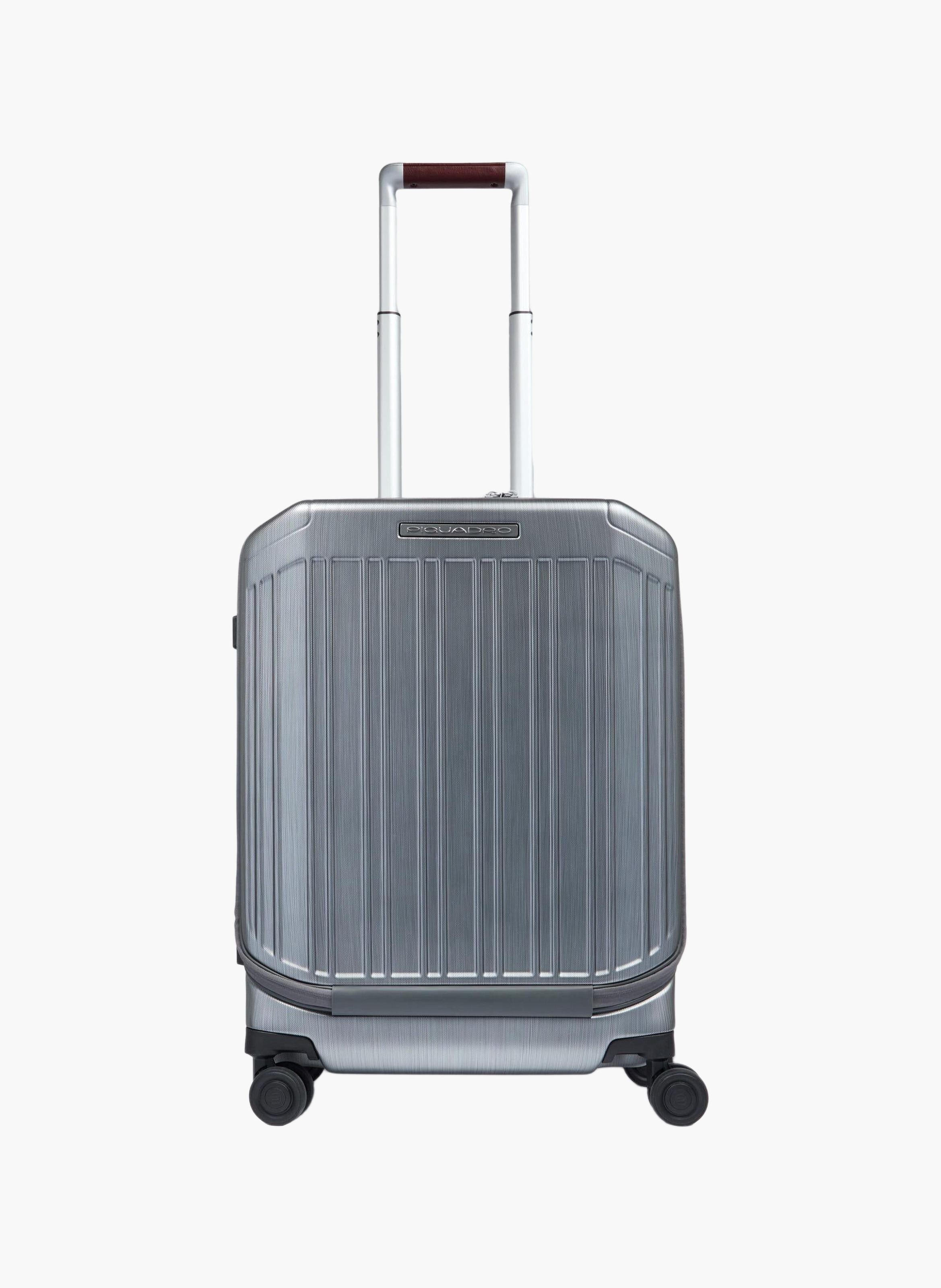 Valise cabine à 4 roues d'ordinateur 17,3" PIQUADRO Noir