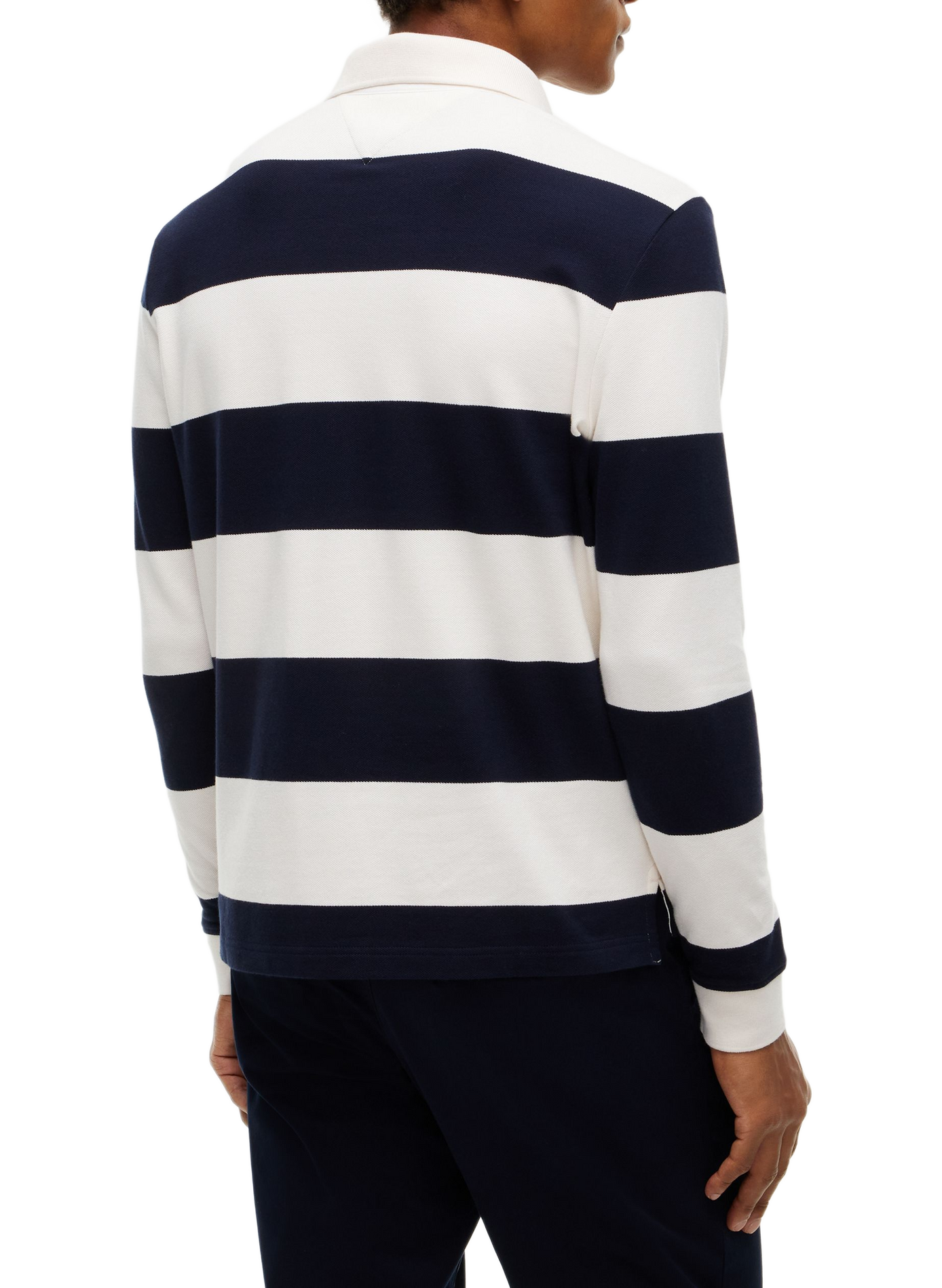 Polo manches longues rayé TOMMY HILFIGER Multicolour