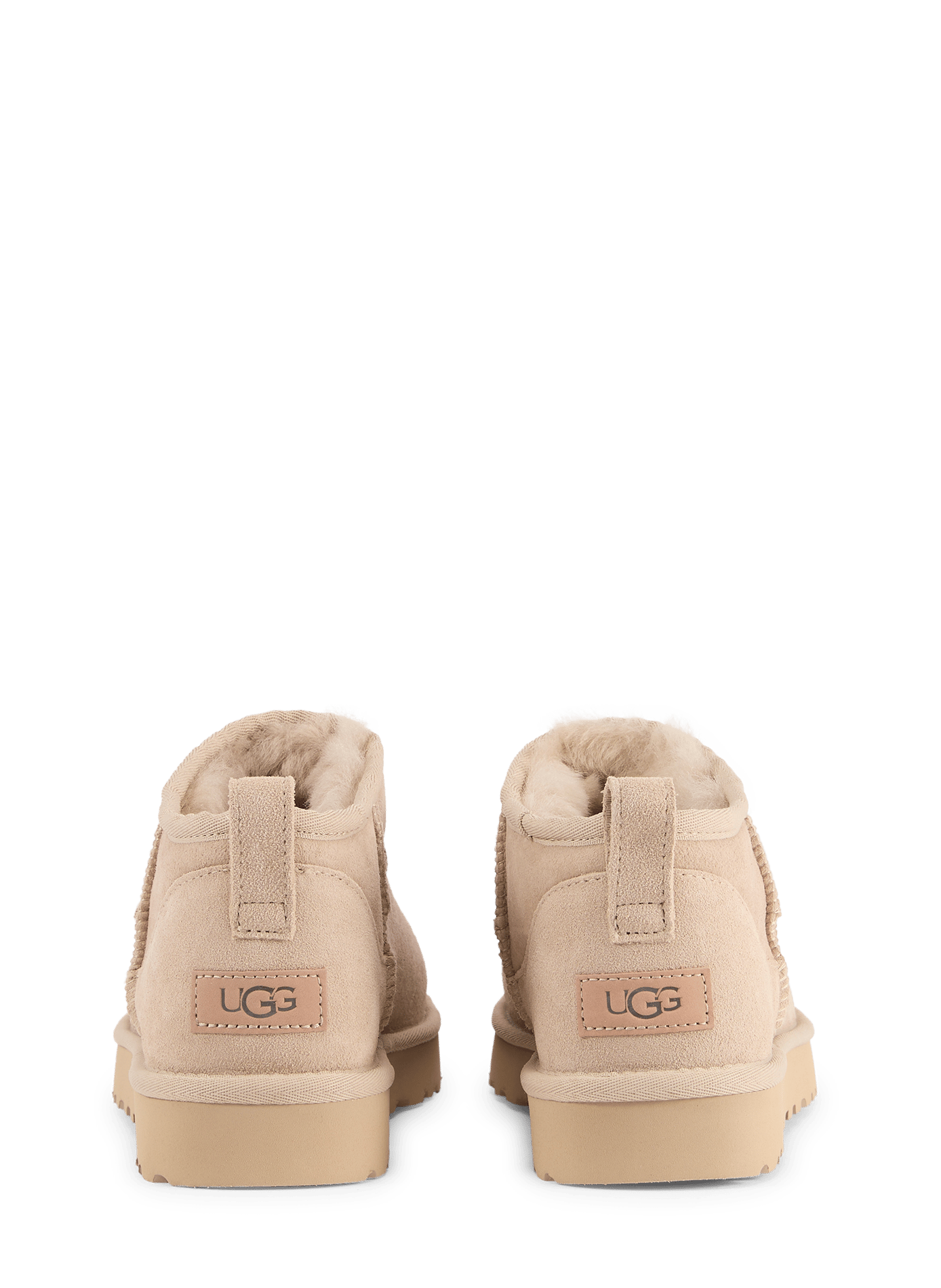 Classic Ultra Mini Suede Ankle Boots UGG Beige