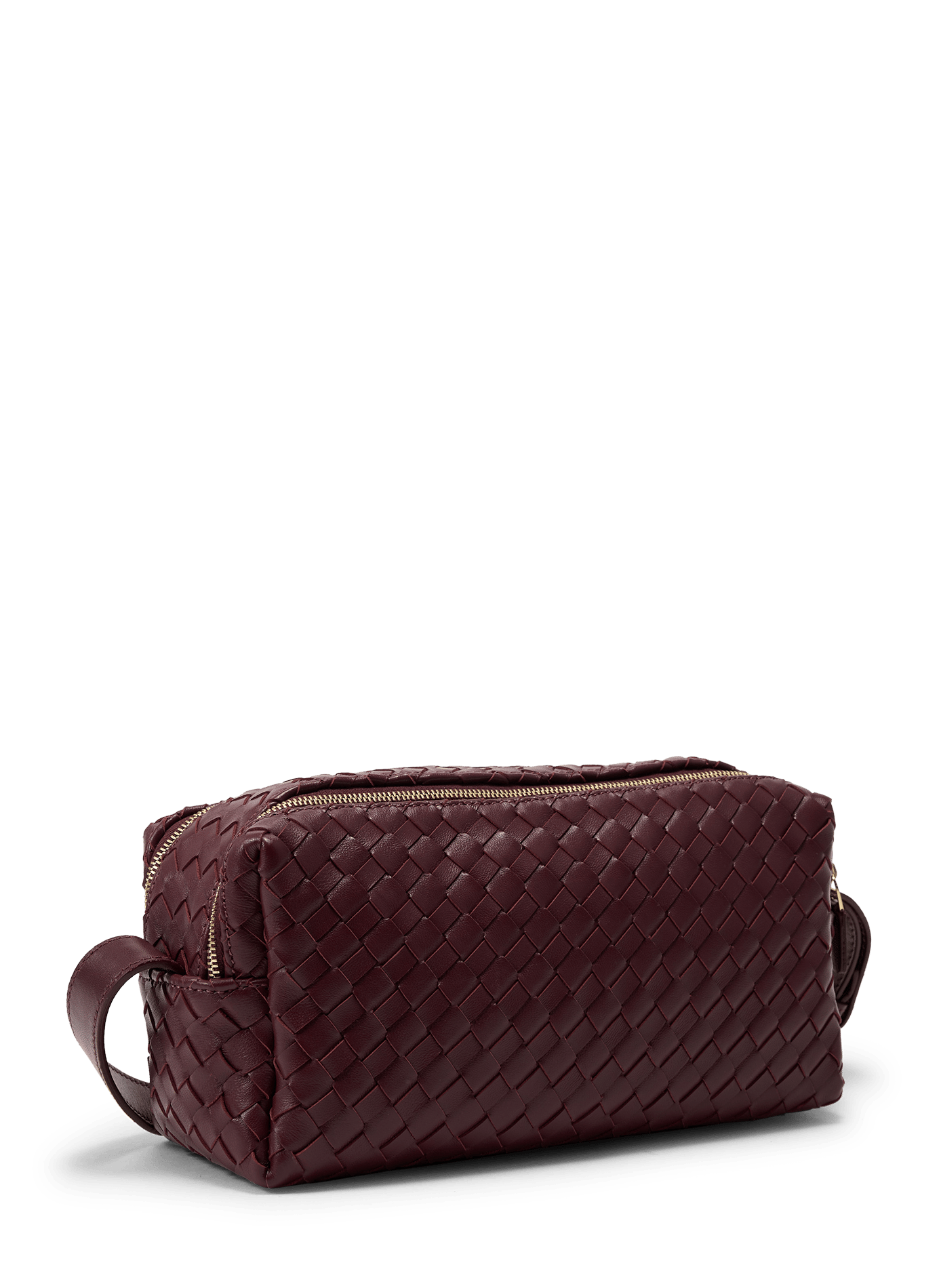 Tasche/Etui aus geflochtenem Leder ELLEME Rot
