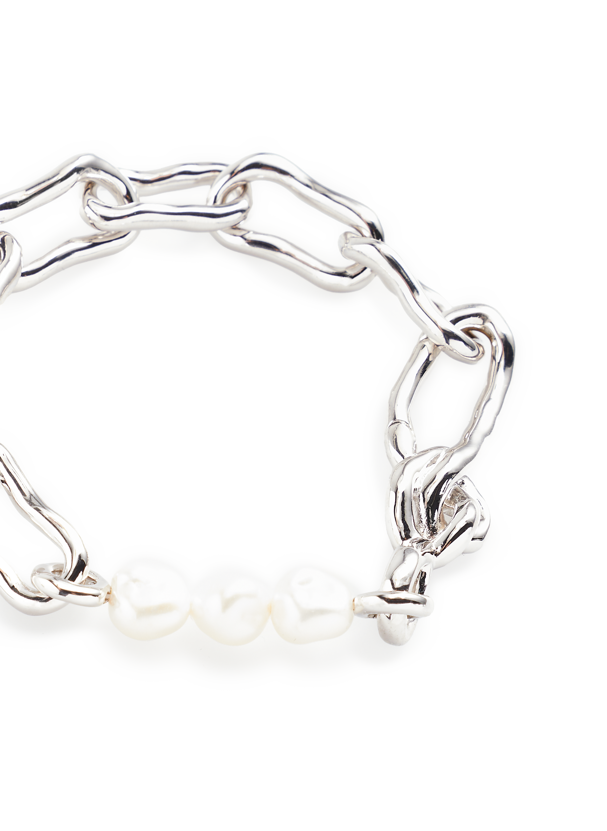 Bracelet noeud et perles