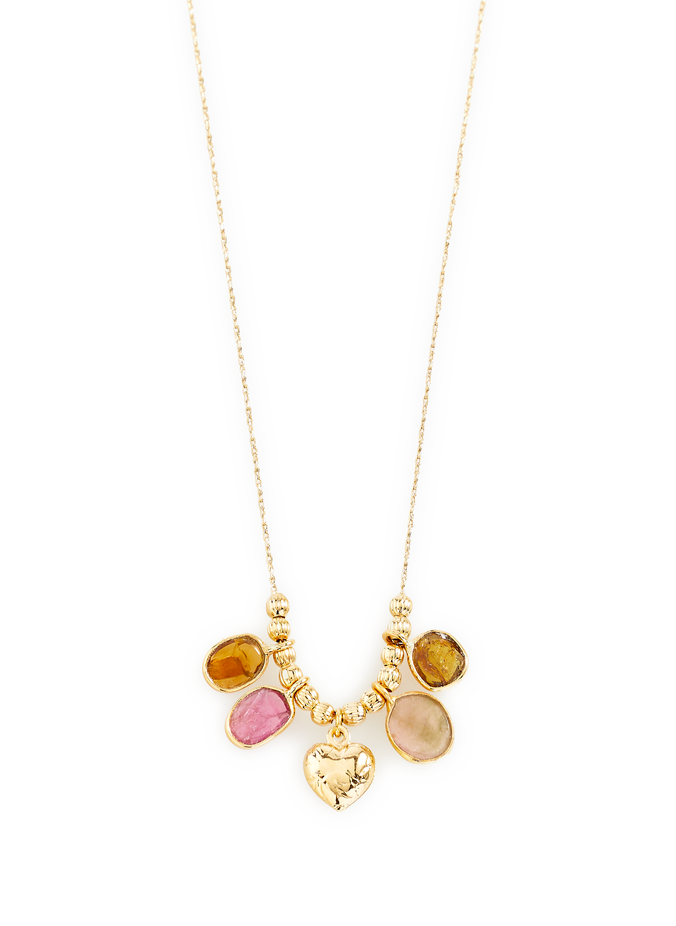 Collier Vittorio en plaqué or