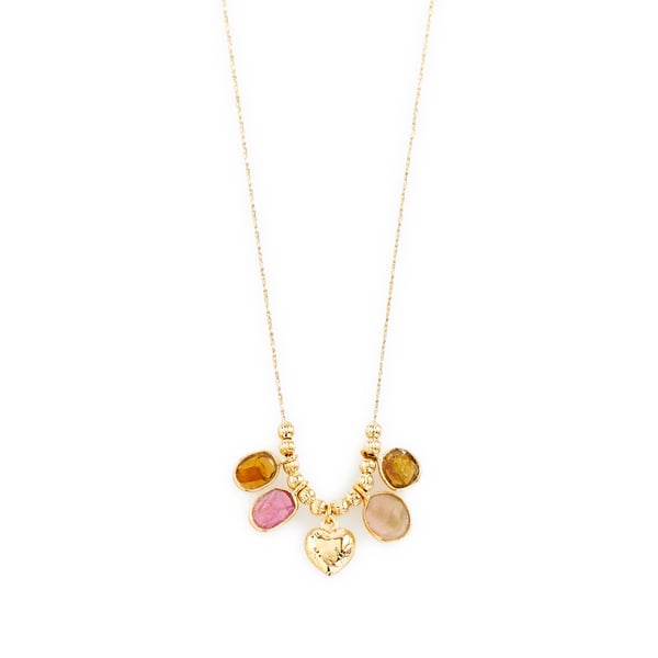 Collier Vittorio en plaqué or