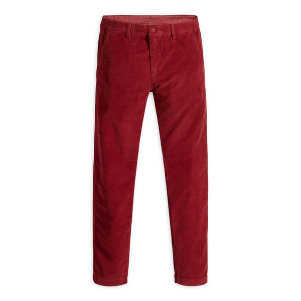 Pantalon chino en velours côtelé