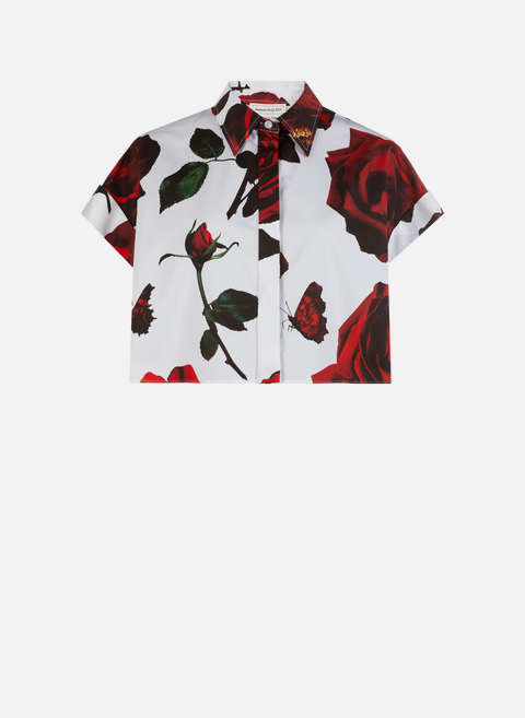 Short patterned shirt MulticolorALEXANDER MCQUEEN 
