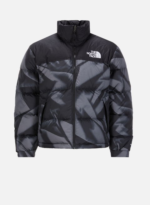 Gray printed down jacketTHE NORTH FACE 