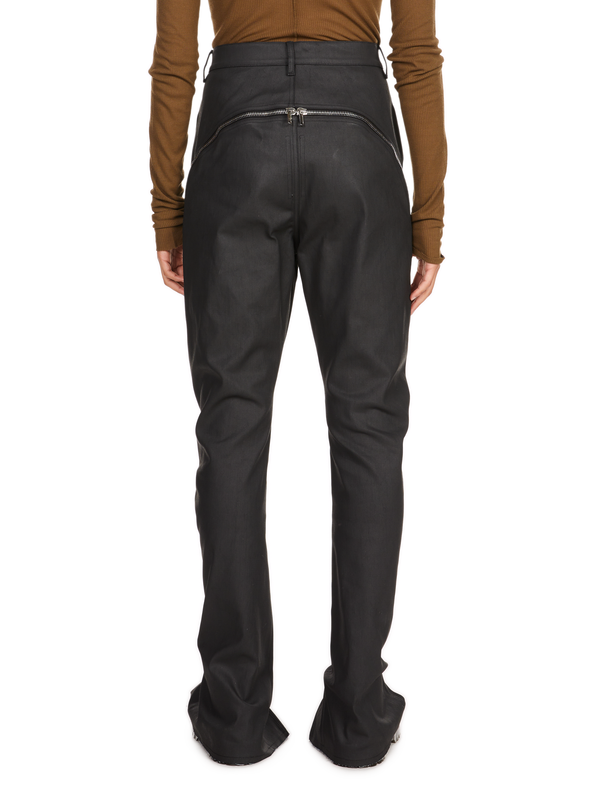Lightweight trousers with logo RICK OWENS Black