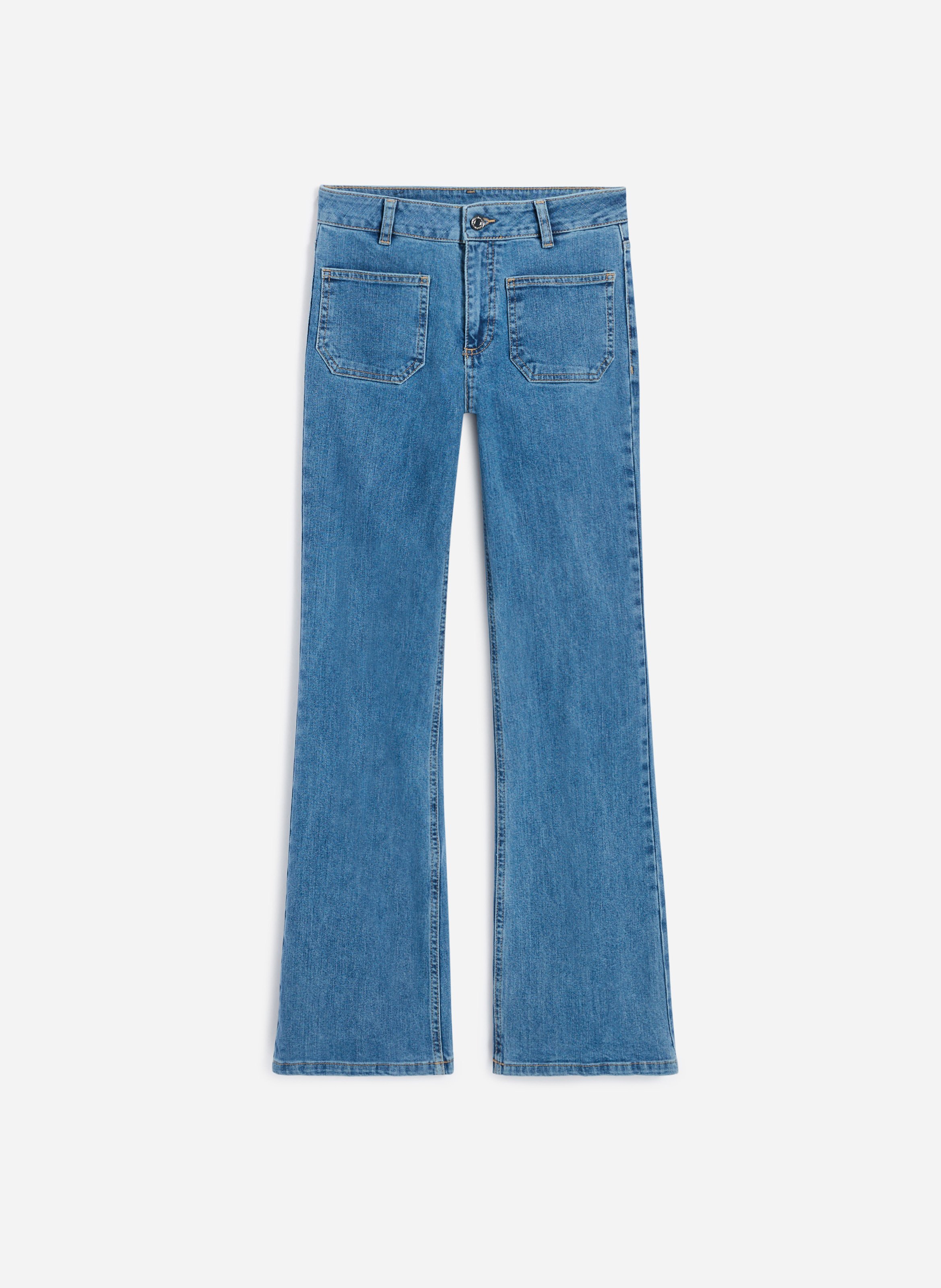 Jean Flare Dompay VANESSA BRUNO Bleu