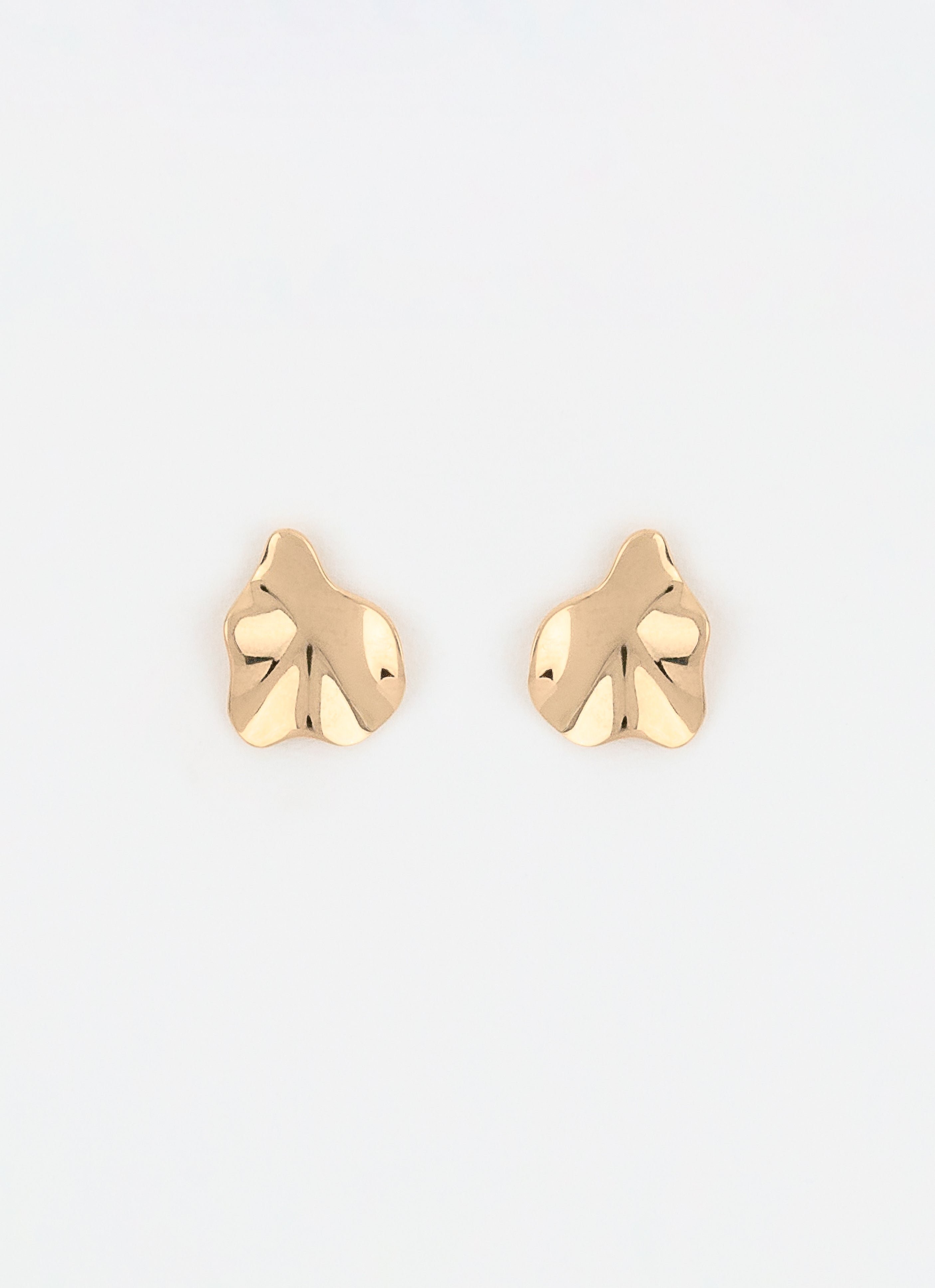 Boucles d'oreille hermine argent 925 plaqué or DoréANNA SOTTILOTTA