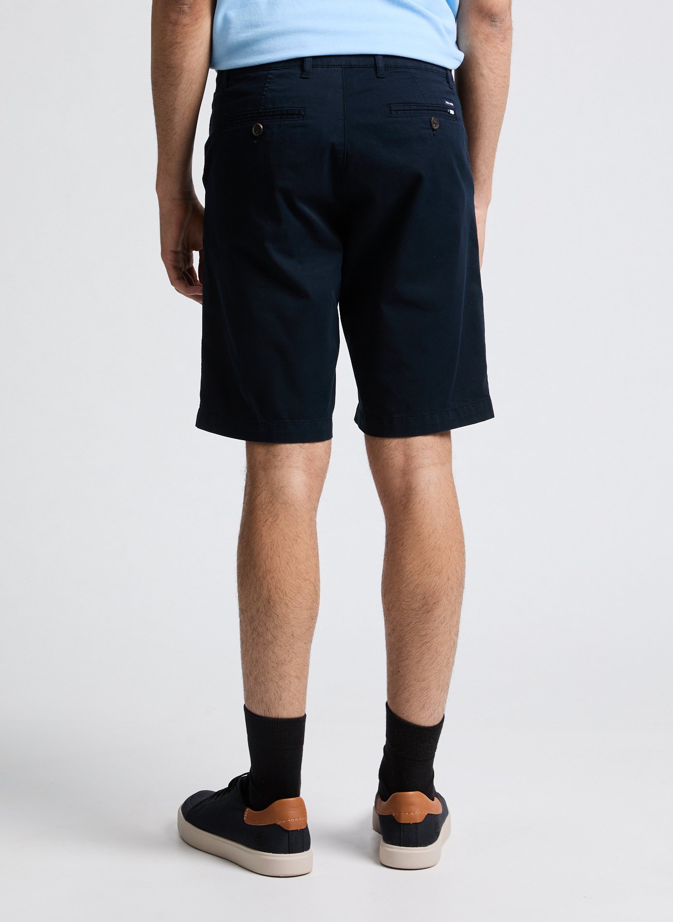 Bermuda en coton EDEN PARK Bleu