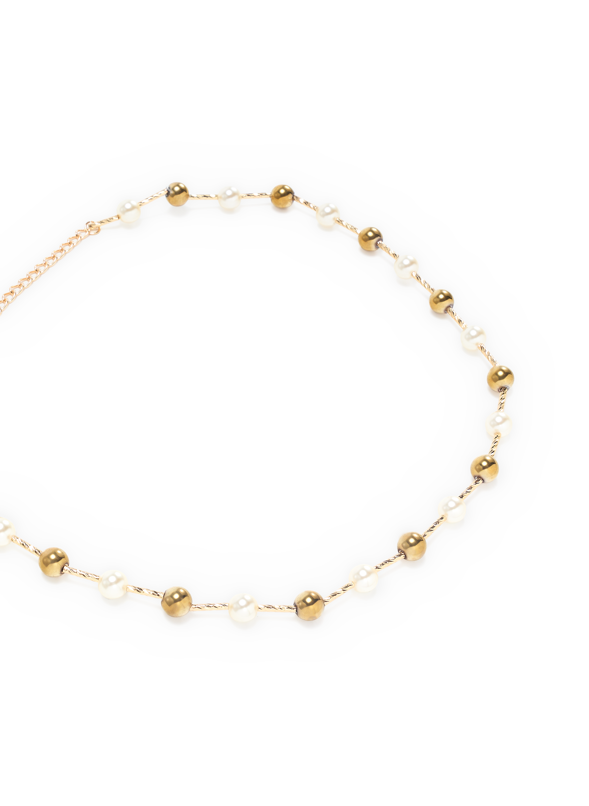 Collier à perles  AU PRINTEMPS PARIS Doré