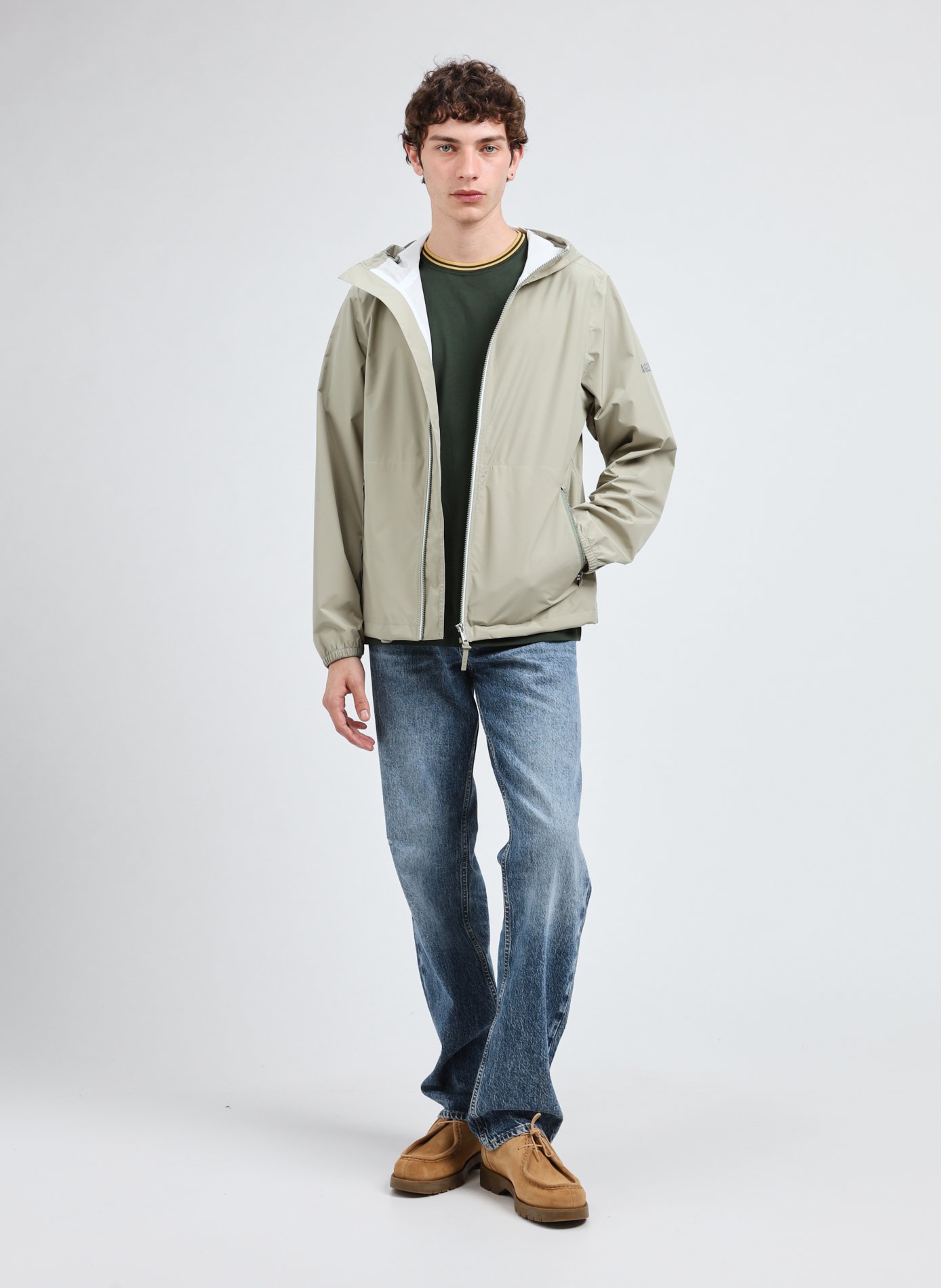 Imperméable coupe vent  AIGLE Vert
