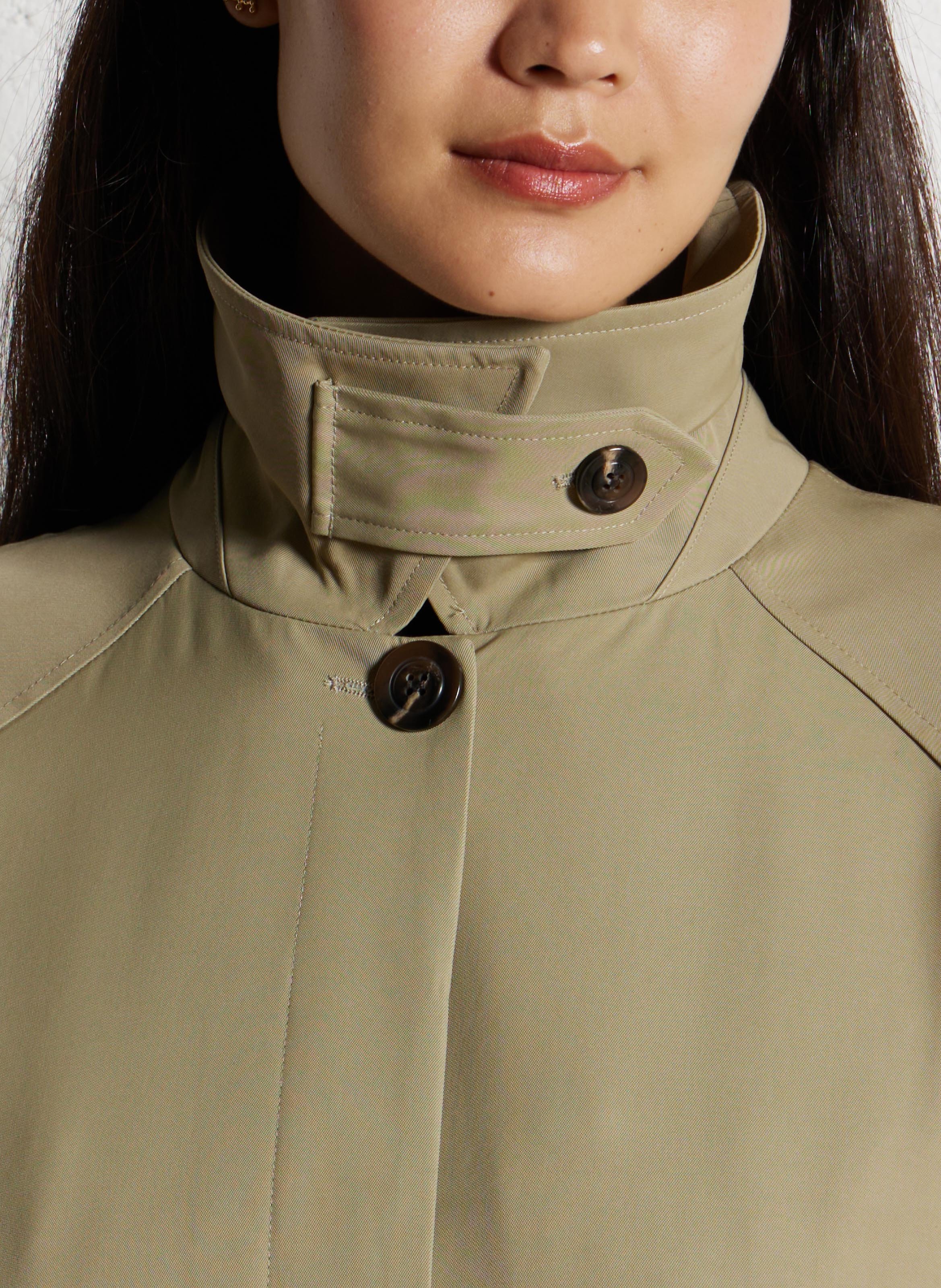 Trench long ample uni fritz SOEUR Vert