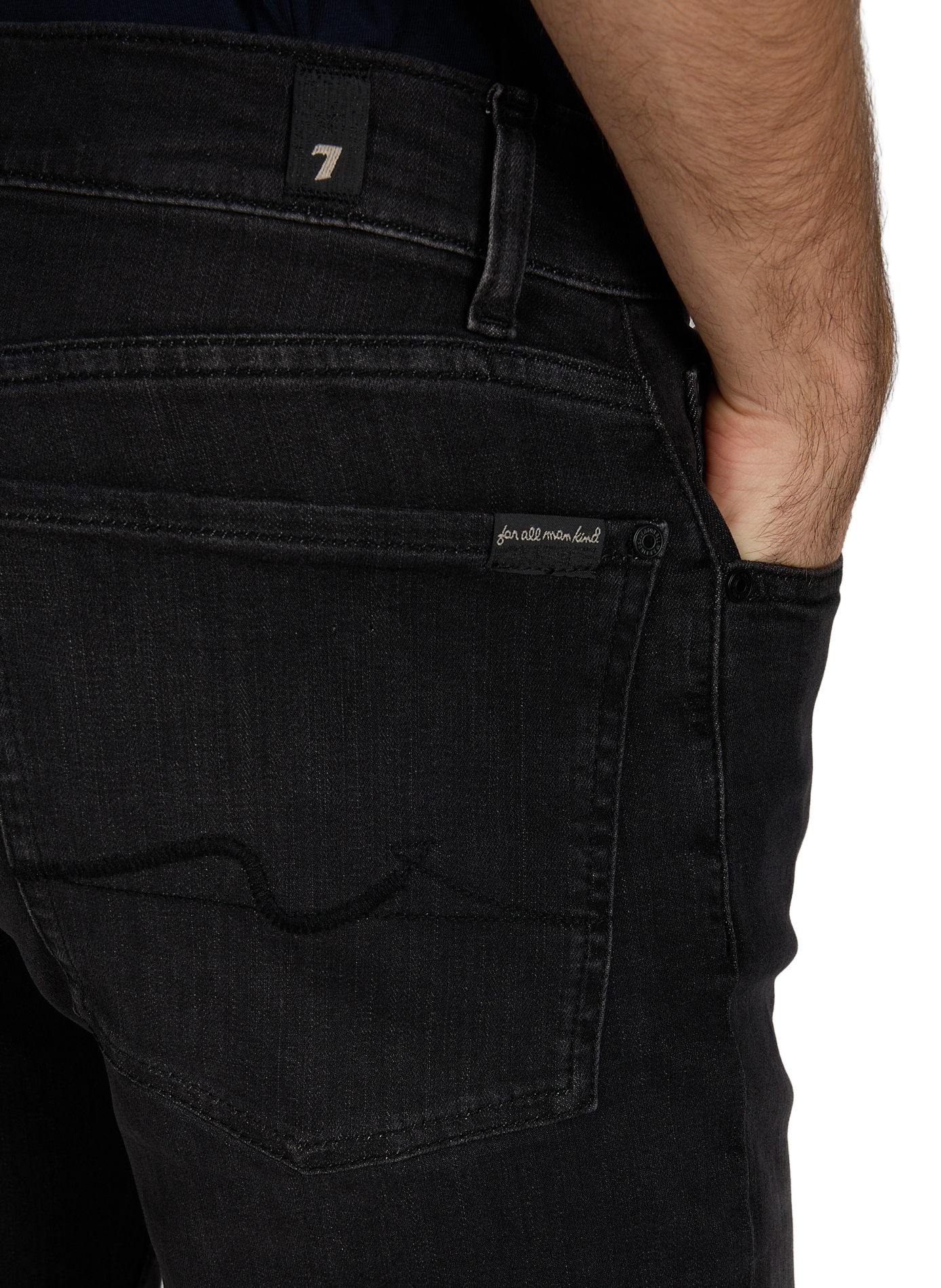 Slim jeans 7 FOR ALL MANKIND Black