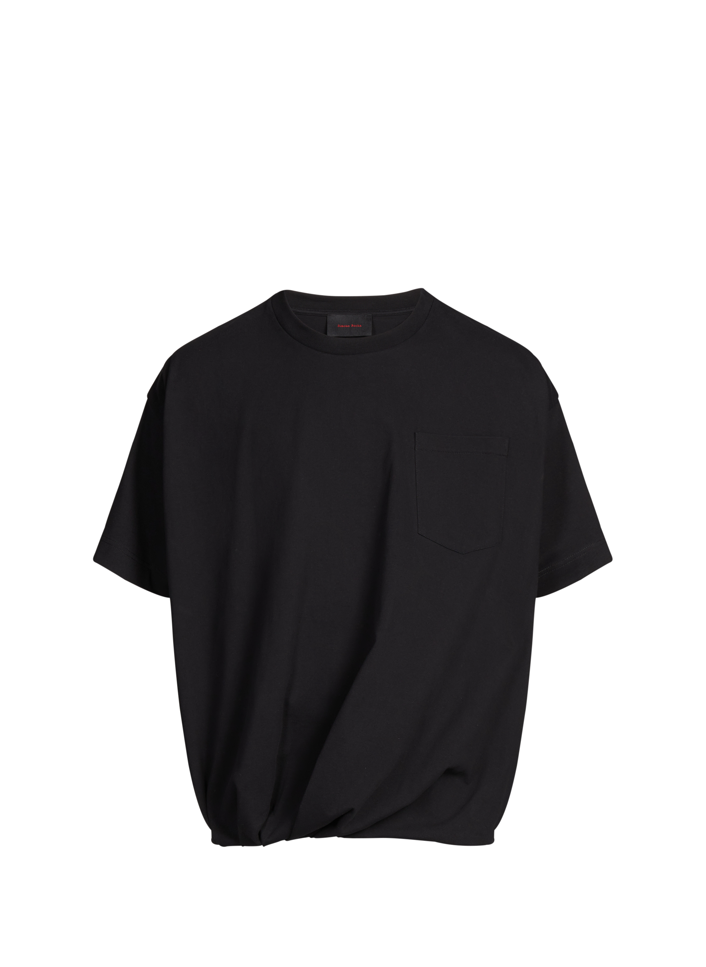 Classic Cotton T-Shirt SIMONE ROCHA Black