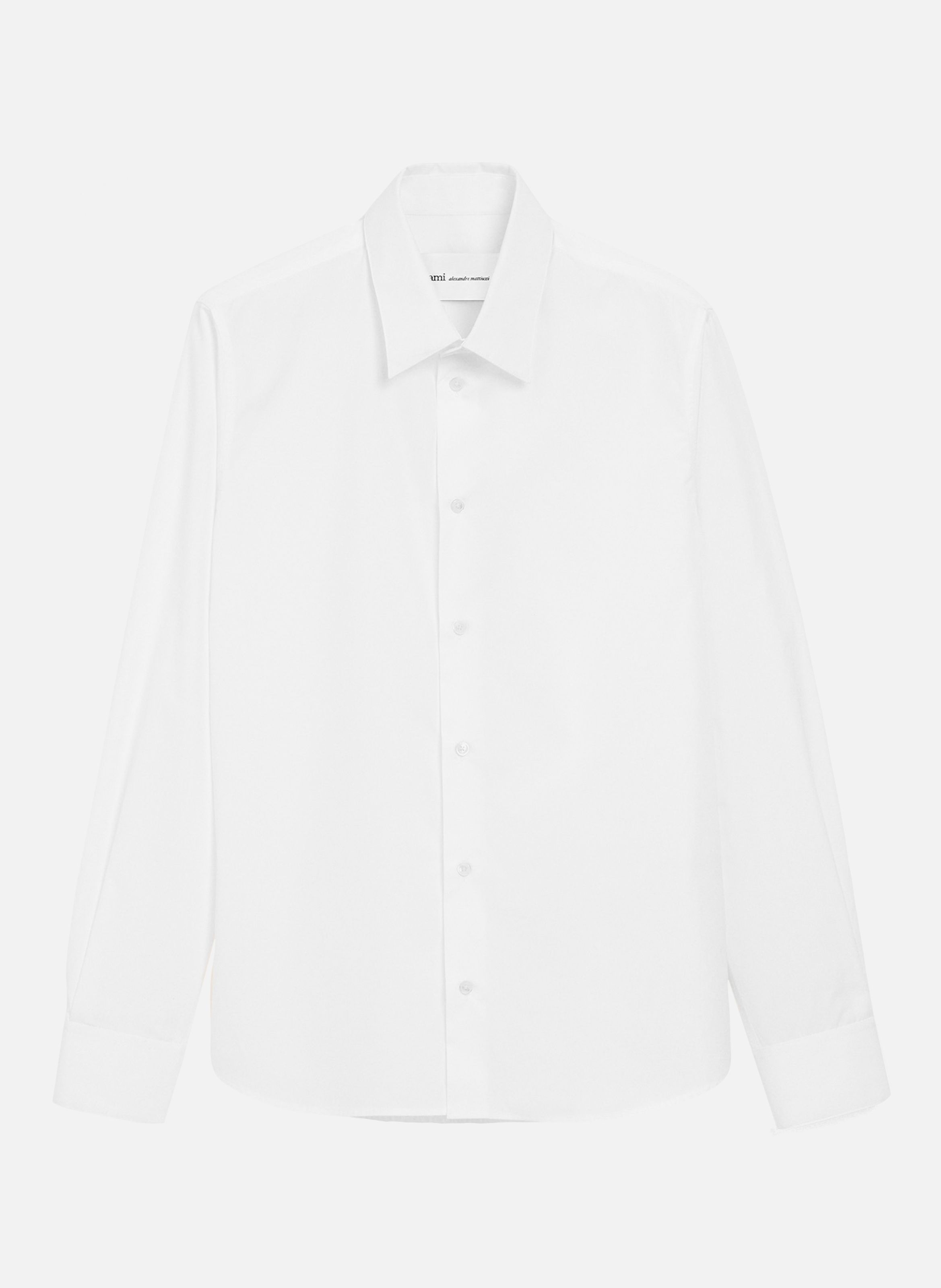 Chemise Tailor En Popeline De Coton AMI PARIS Blanc