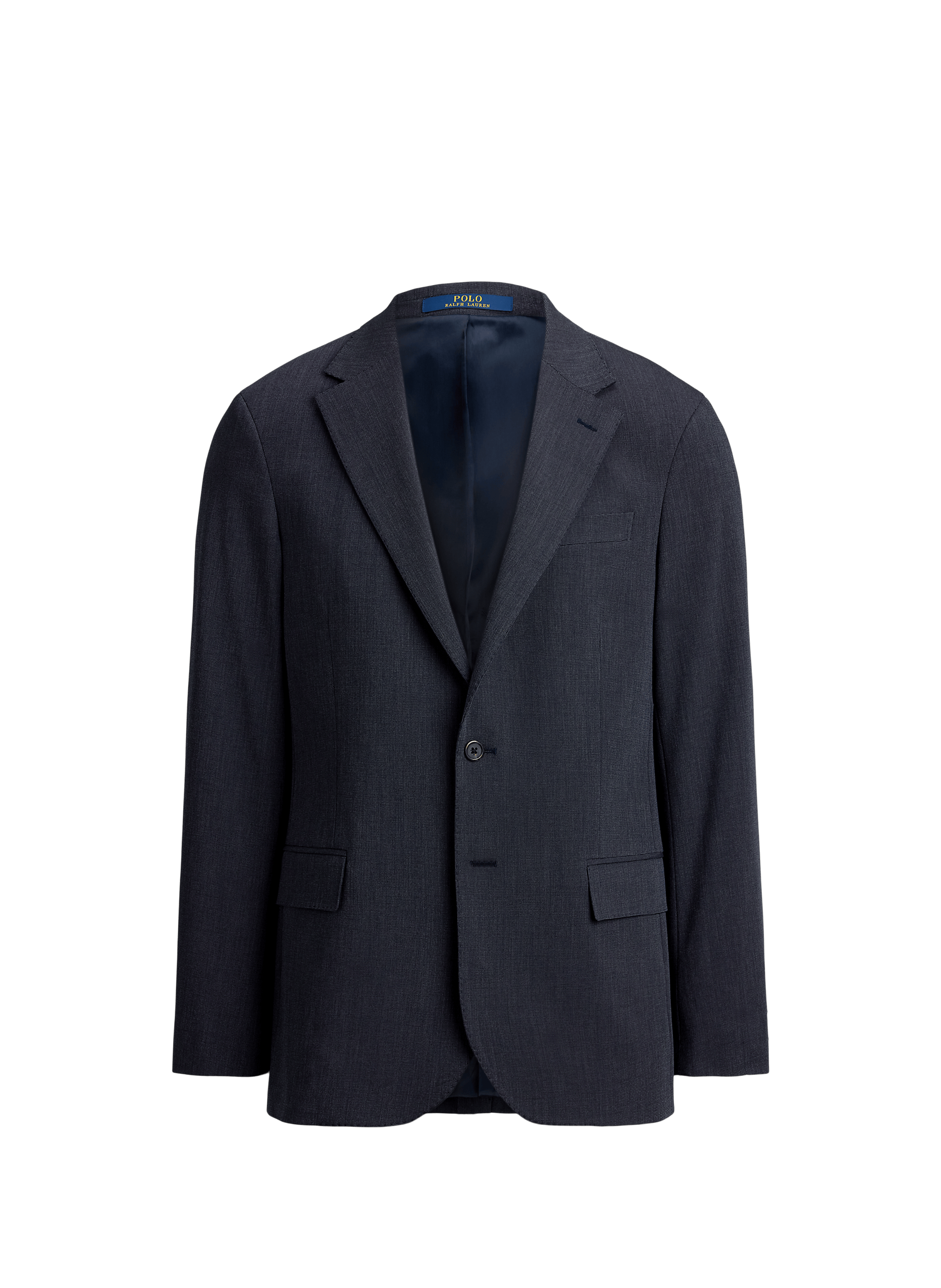 Fitted tailored blazer POLO RALPH LAUREN Blue