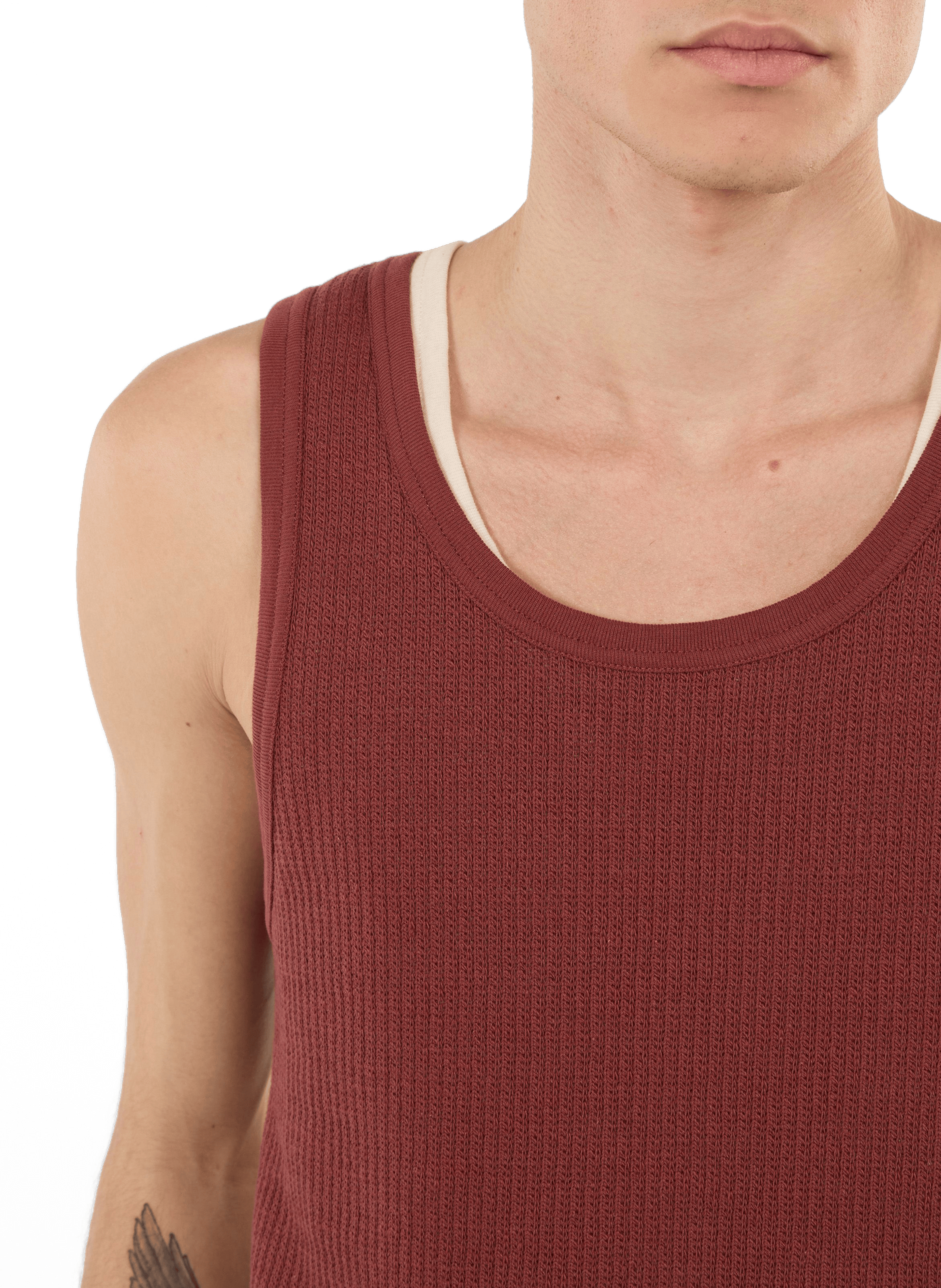 Cotton Dank T-shirt SAISON 1865 Brown