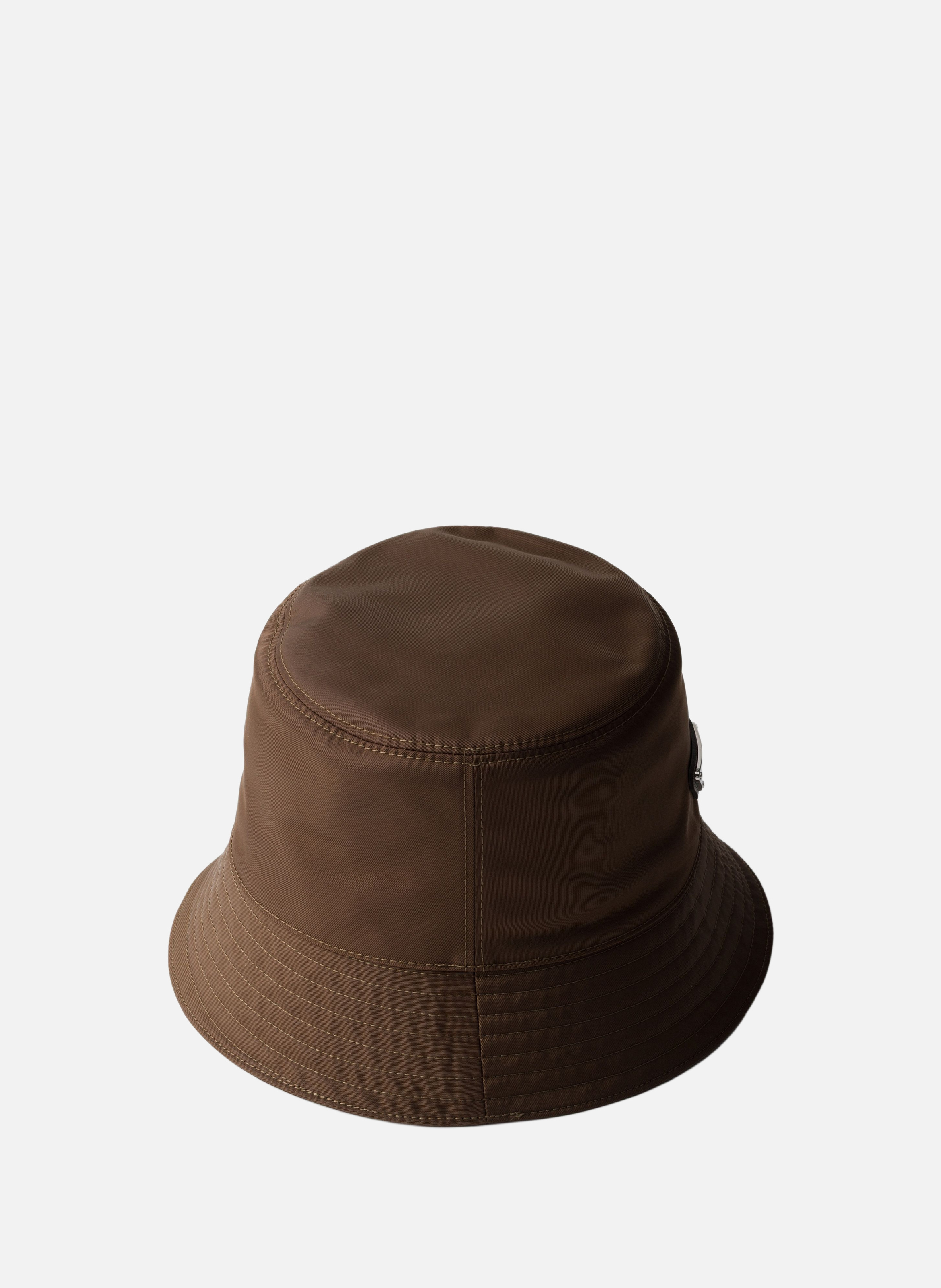 Bob en re-nylon PRADA Marron