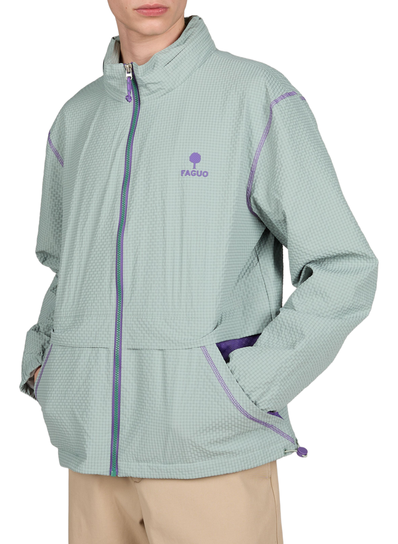 Veste imperméable Huelgoat FAGUO Vert