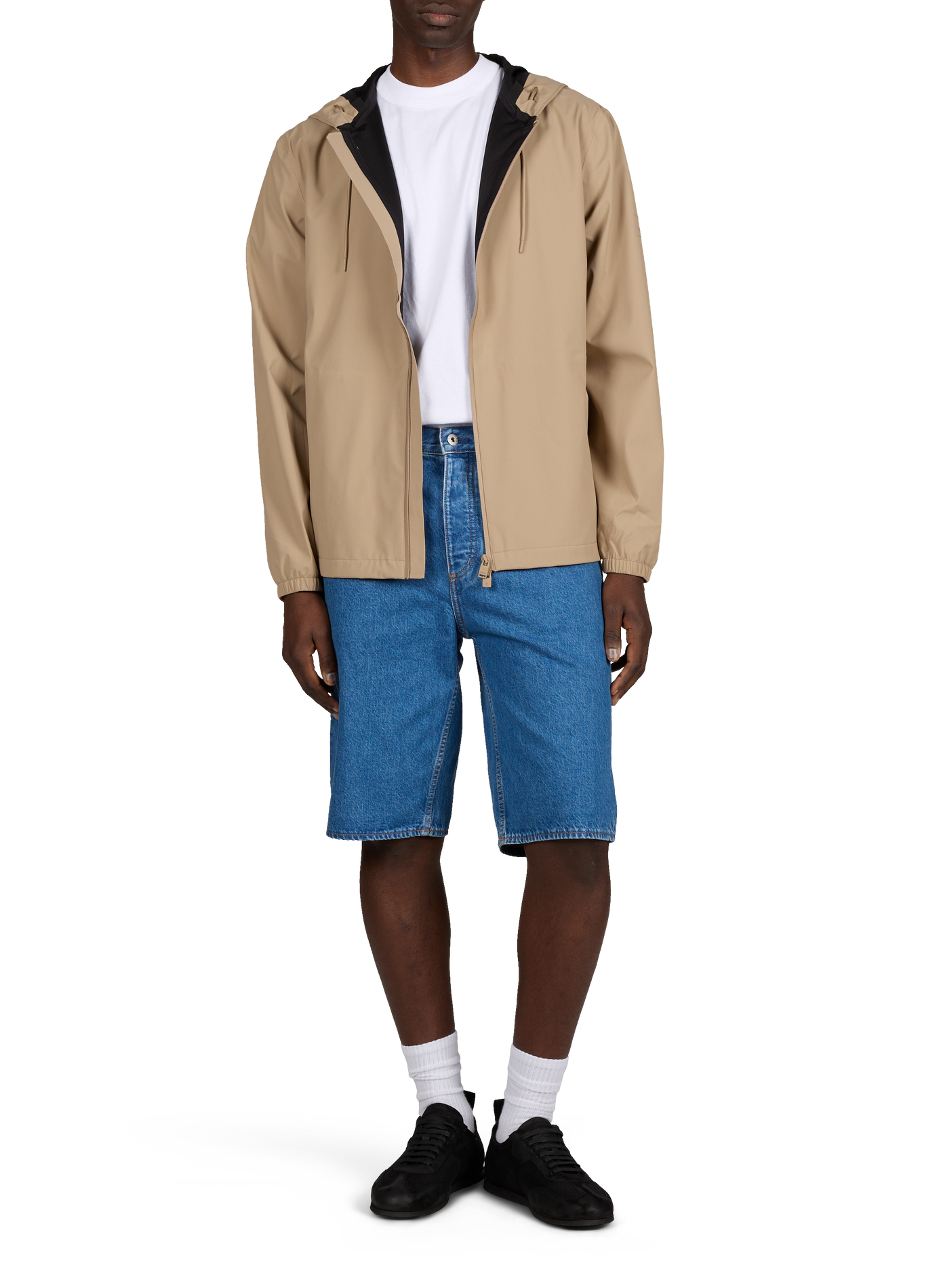 Parka Suva Hardshe RAINS Beige