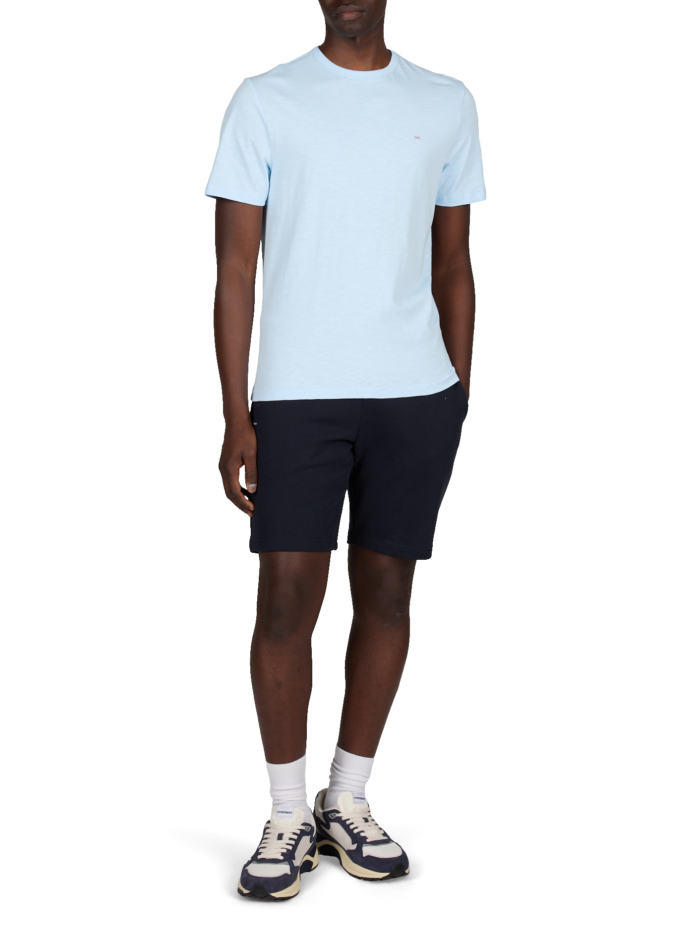 Cotton shorts EDEN PARK Blue