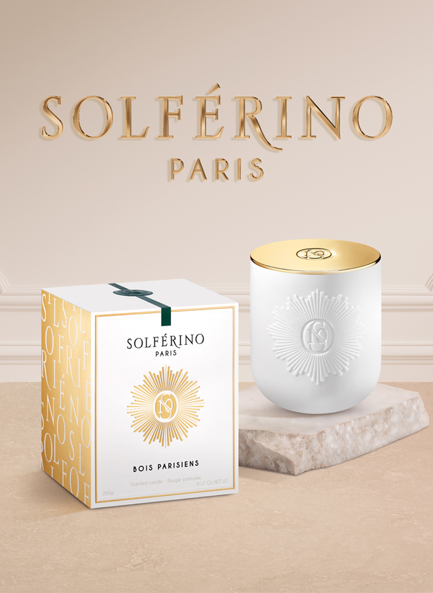 Bougie Bois Parisien SOLFERINO No color