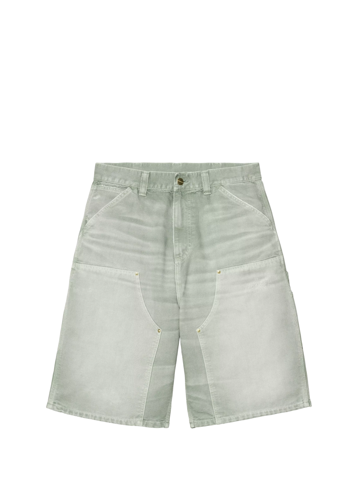 Katoenen denim bermuda CARHARTT WIP Groen