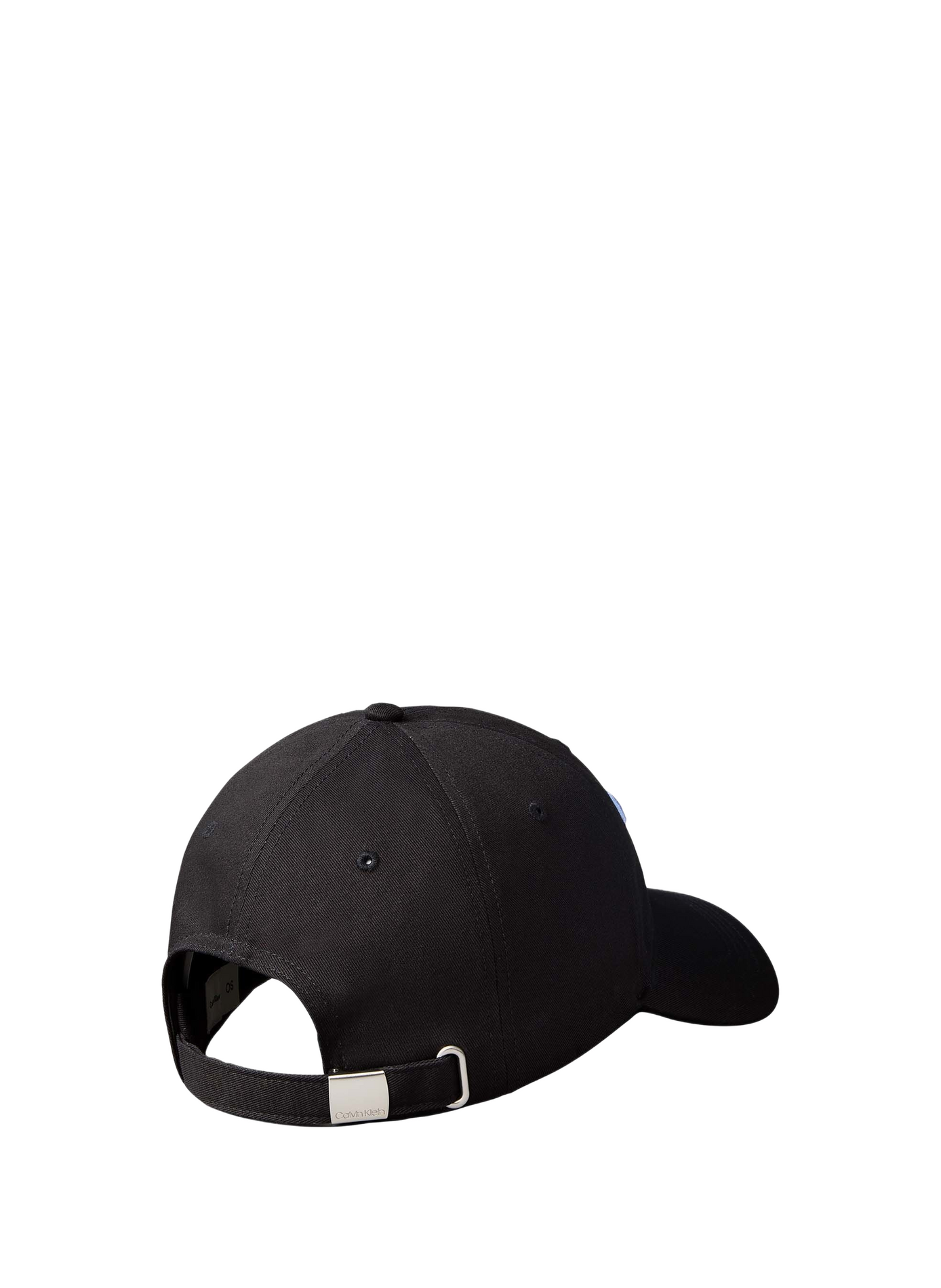 Gorra con logo bordado en algodón CALVIN KLEIN Negro