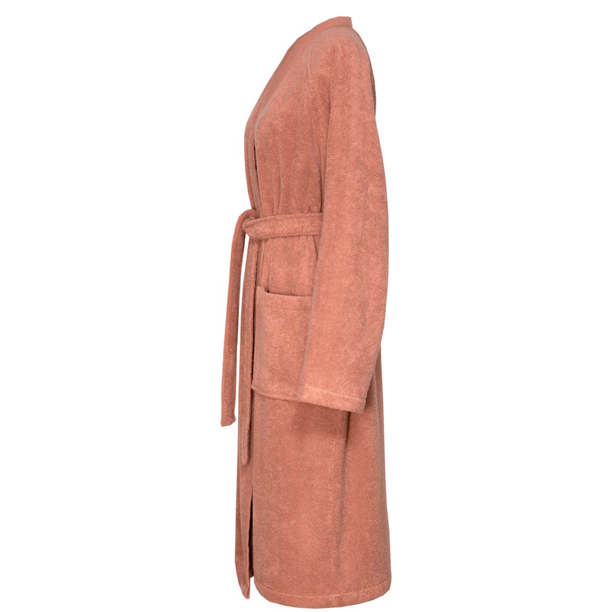 Peignoir long en coton, ma douce DESFORGES Marron