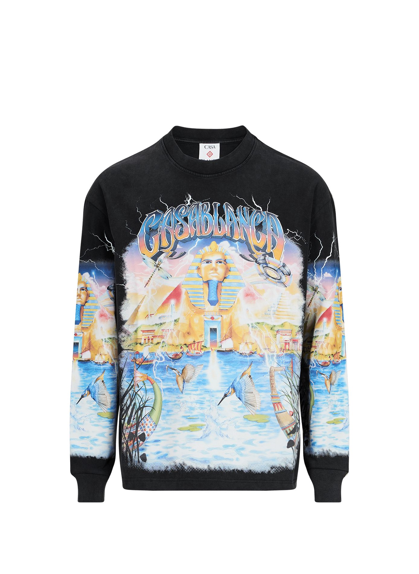 Printed cotton T-shirt CASABLANCA PARIS Multicolour