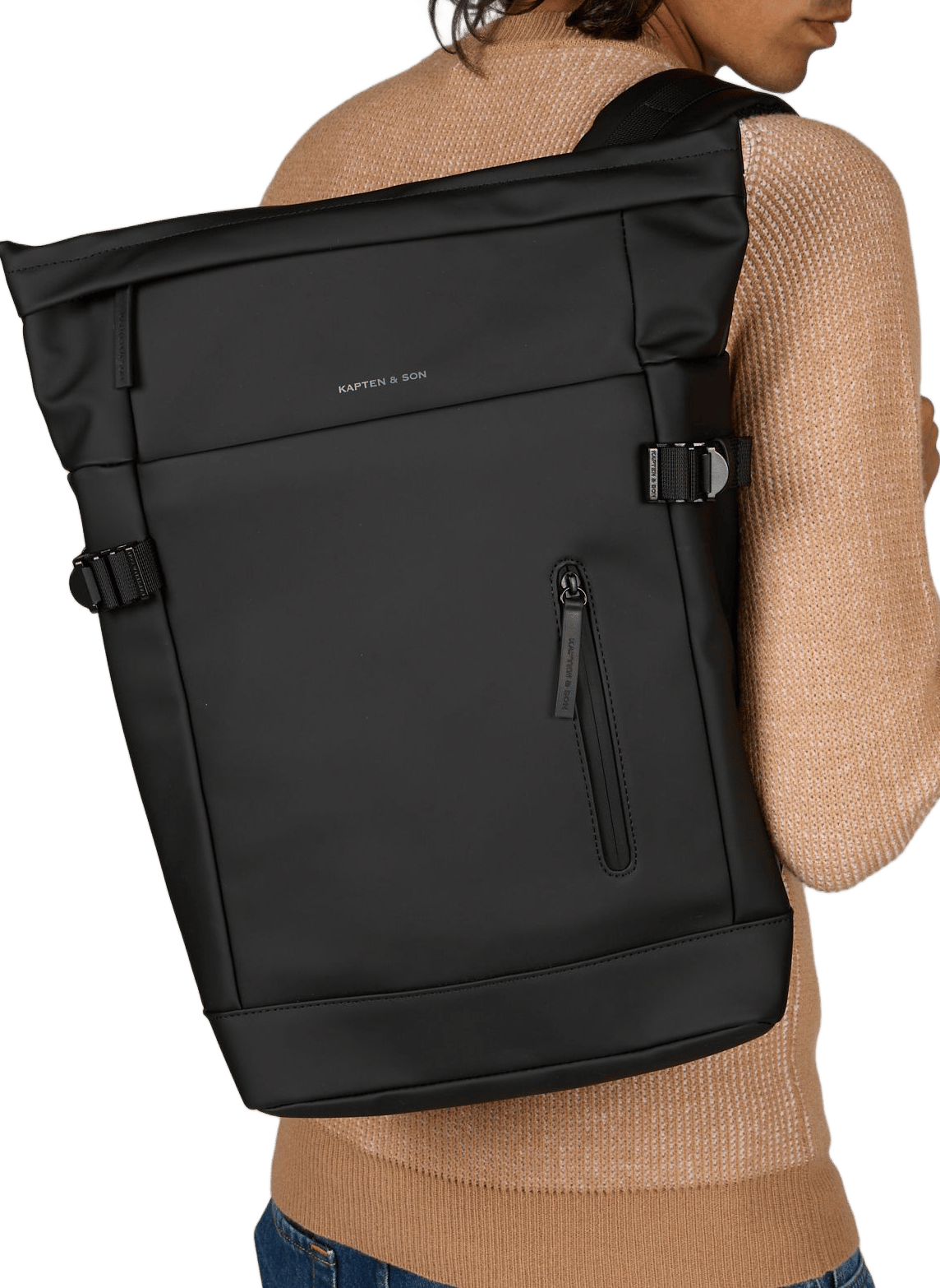 Rucksack Helsinki KAPTEN & SON Schwarz