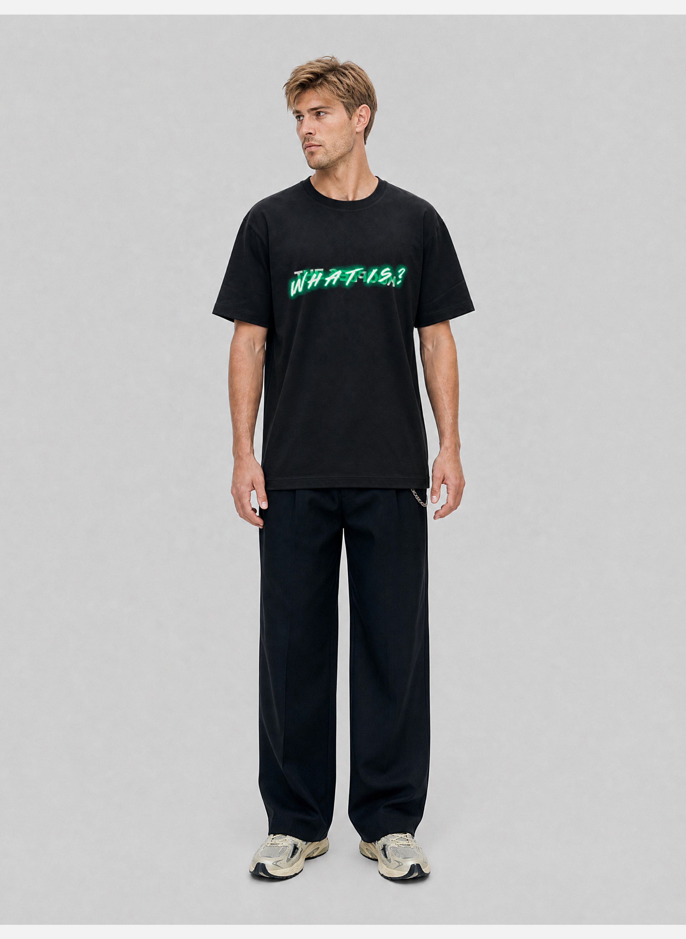 T-shirt what is fluo THE KOOPLES Noir