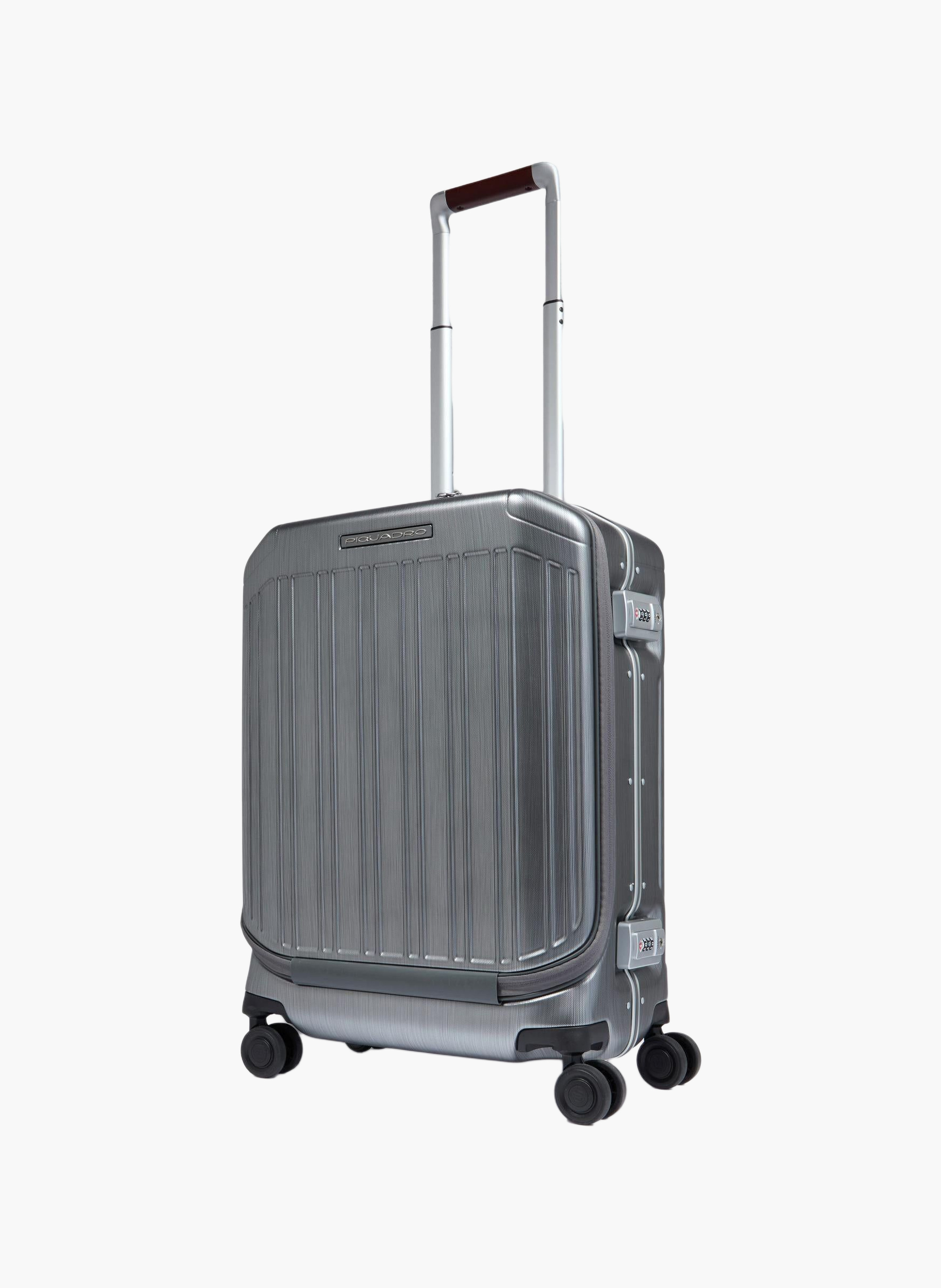Valise cabine à 4 roues d'ordinateur 17,3" PIQUADRO Noir