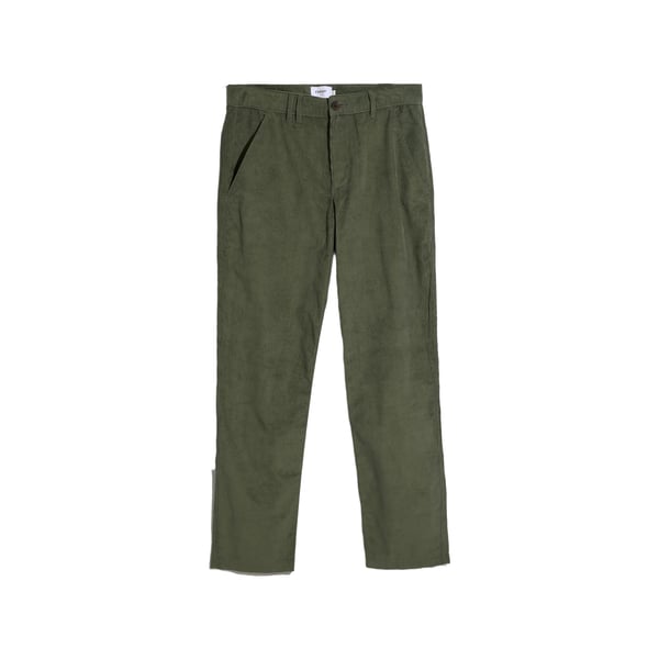 Pantalon droit en velours côtelé de coton Pantalon droit en velours côtelé de coton
